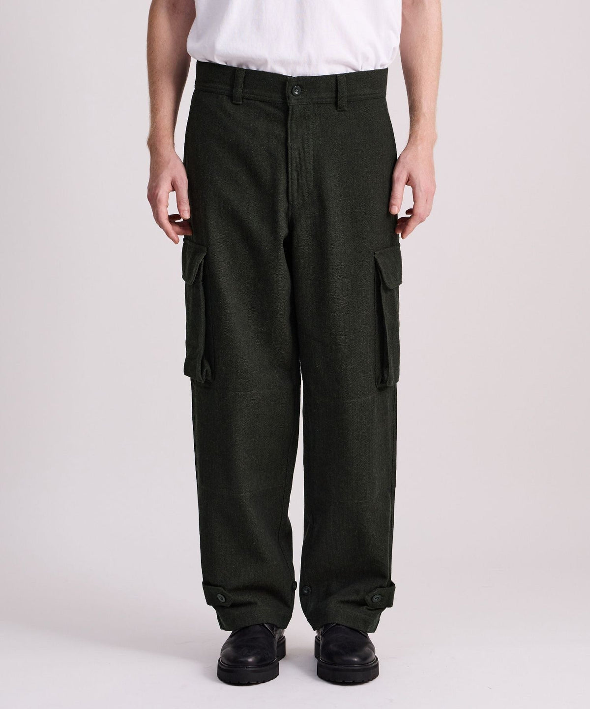 Balugo Herringbone Pants