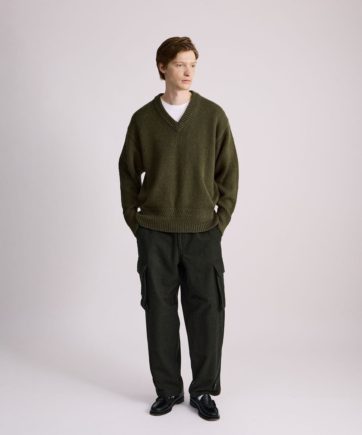 Balugo Herringbone Pants