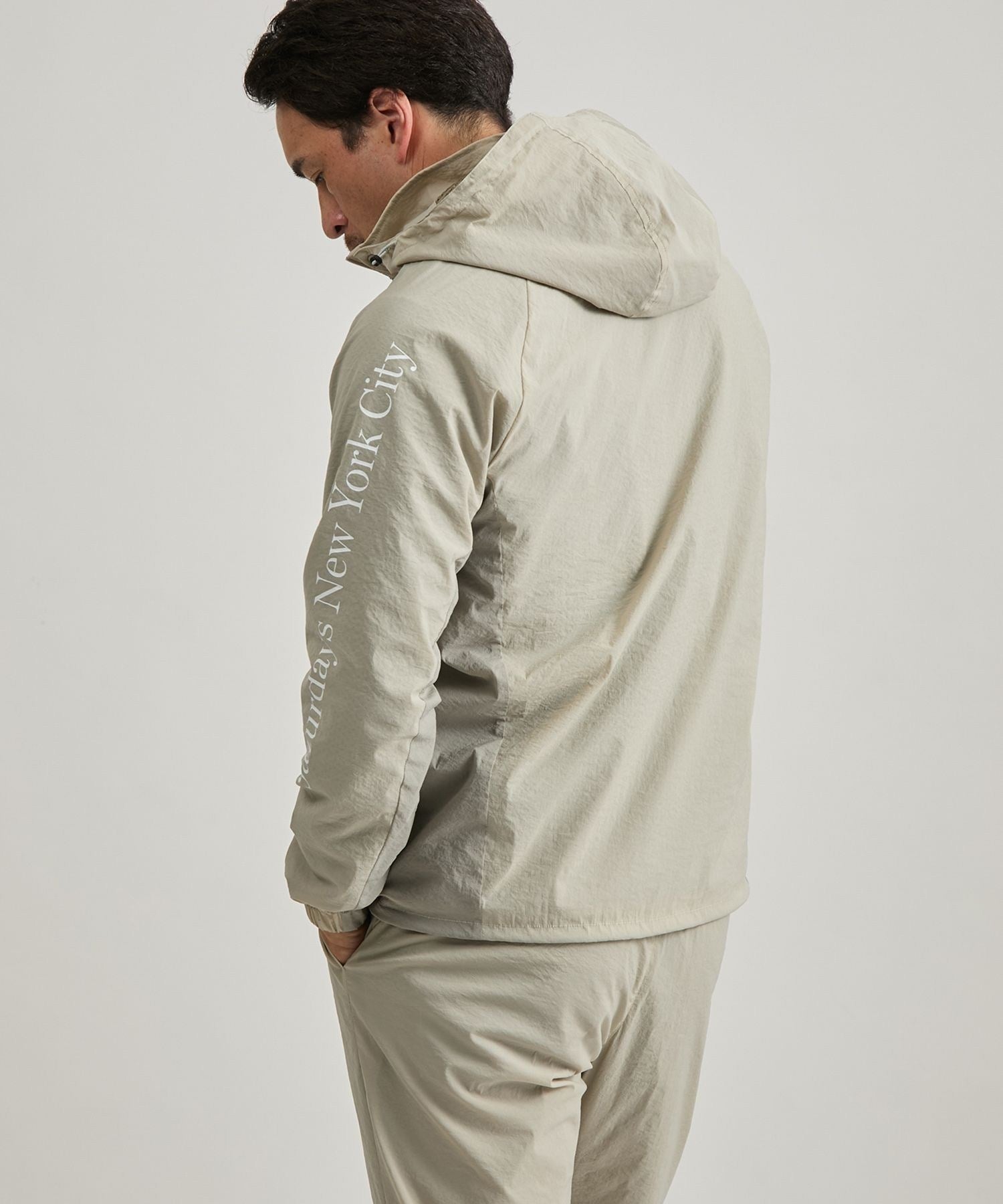 NY Stretch Tafeta Blouson
