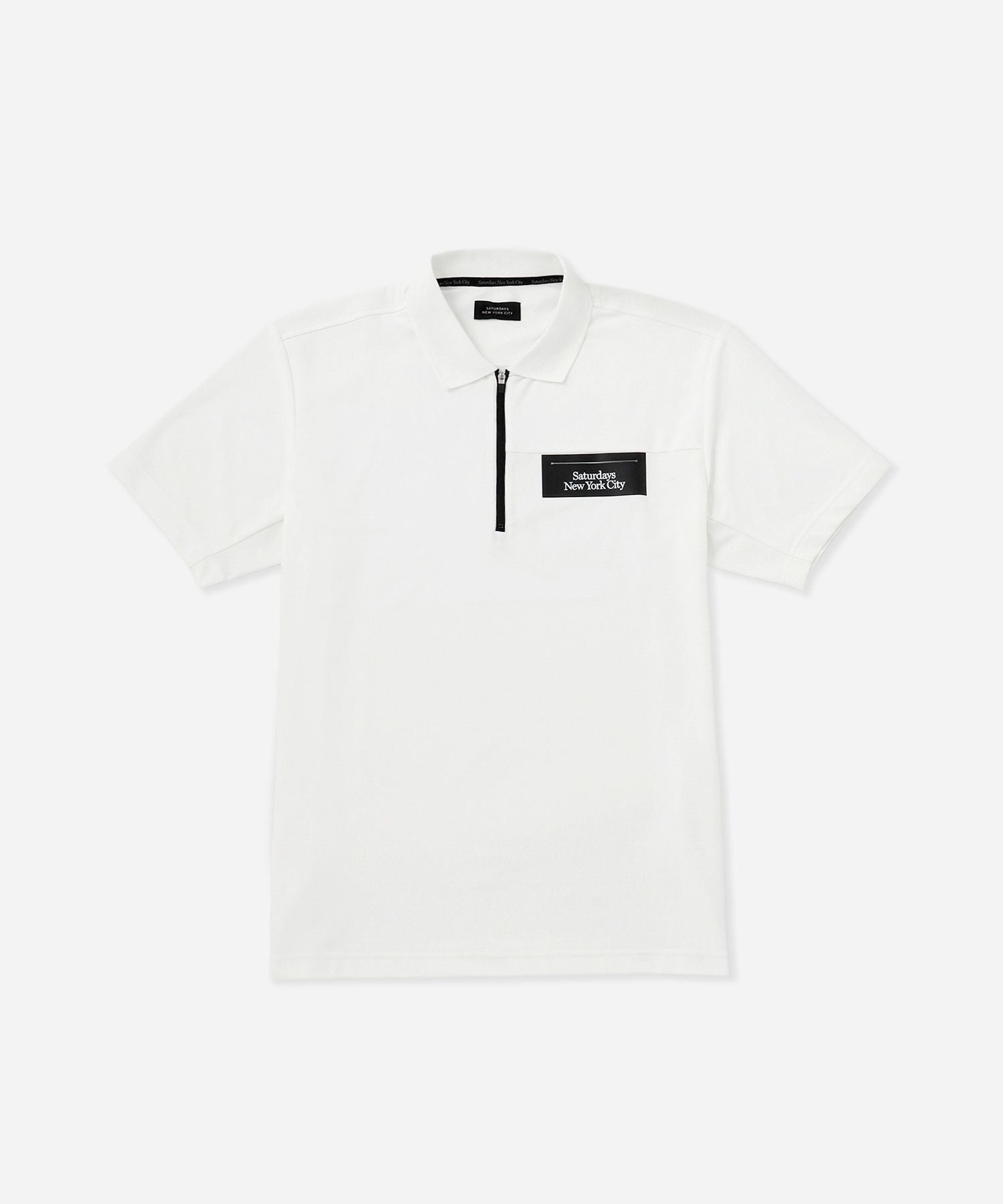 36G MicroPique SS Half Zip Polo