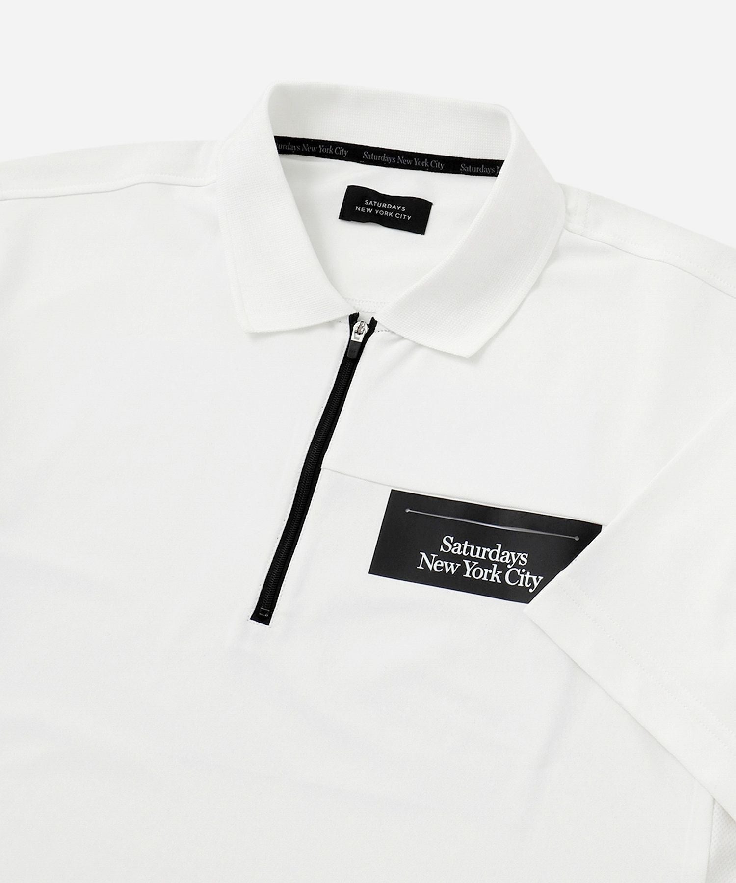 36G MicroPique SS Half Zip Polo
