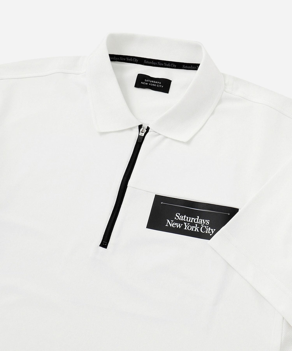 36G MicroPique SS Half Zip Polo