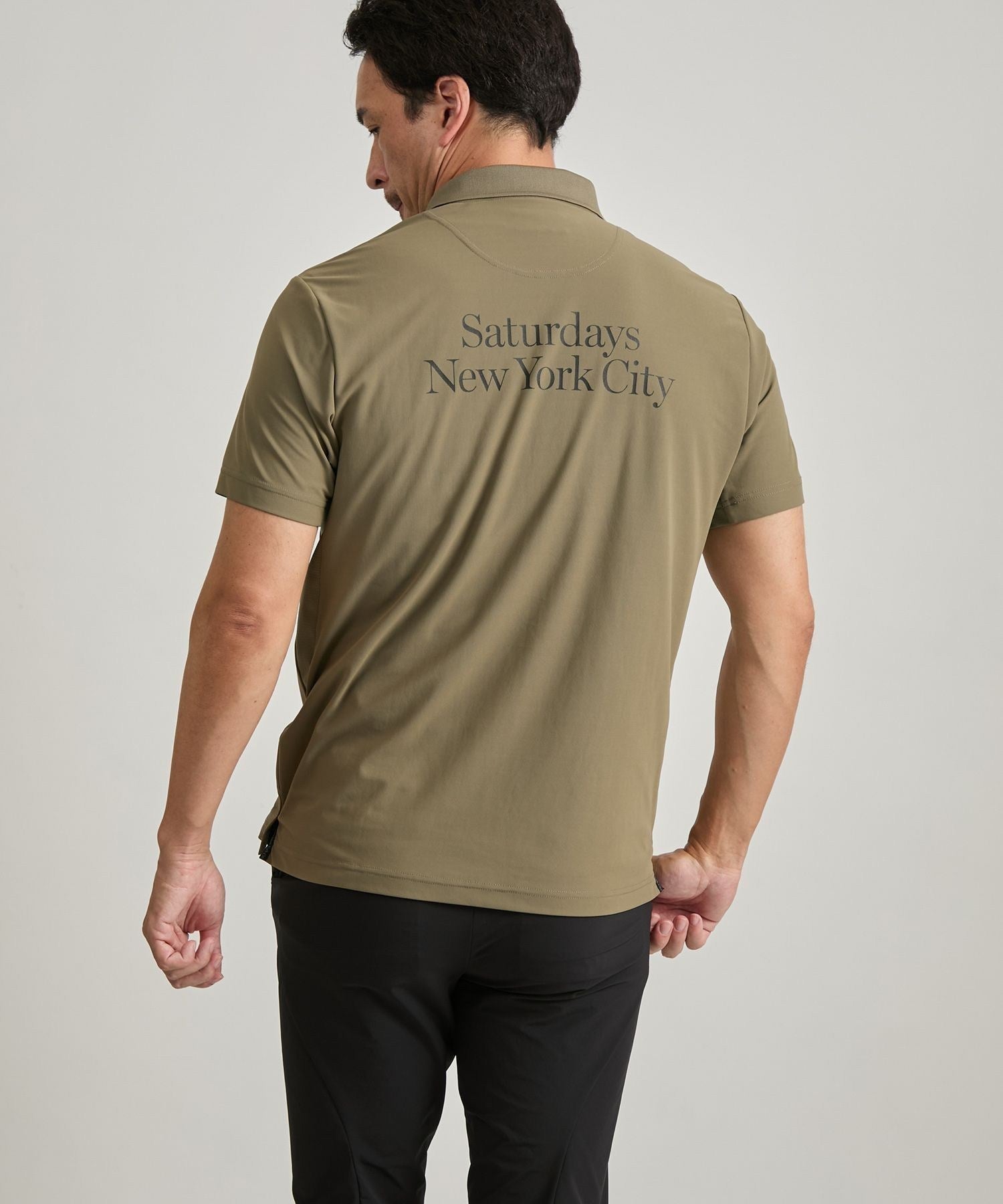 36G MicroPique SS Half Zip Polo