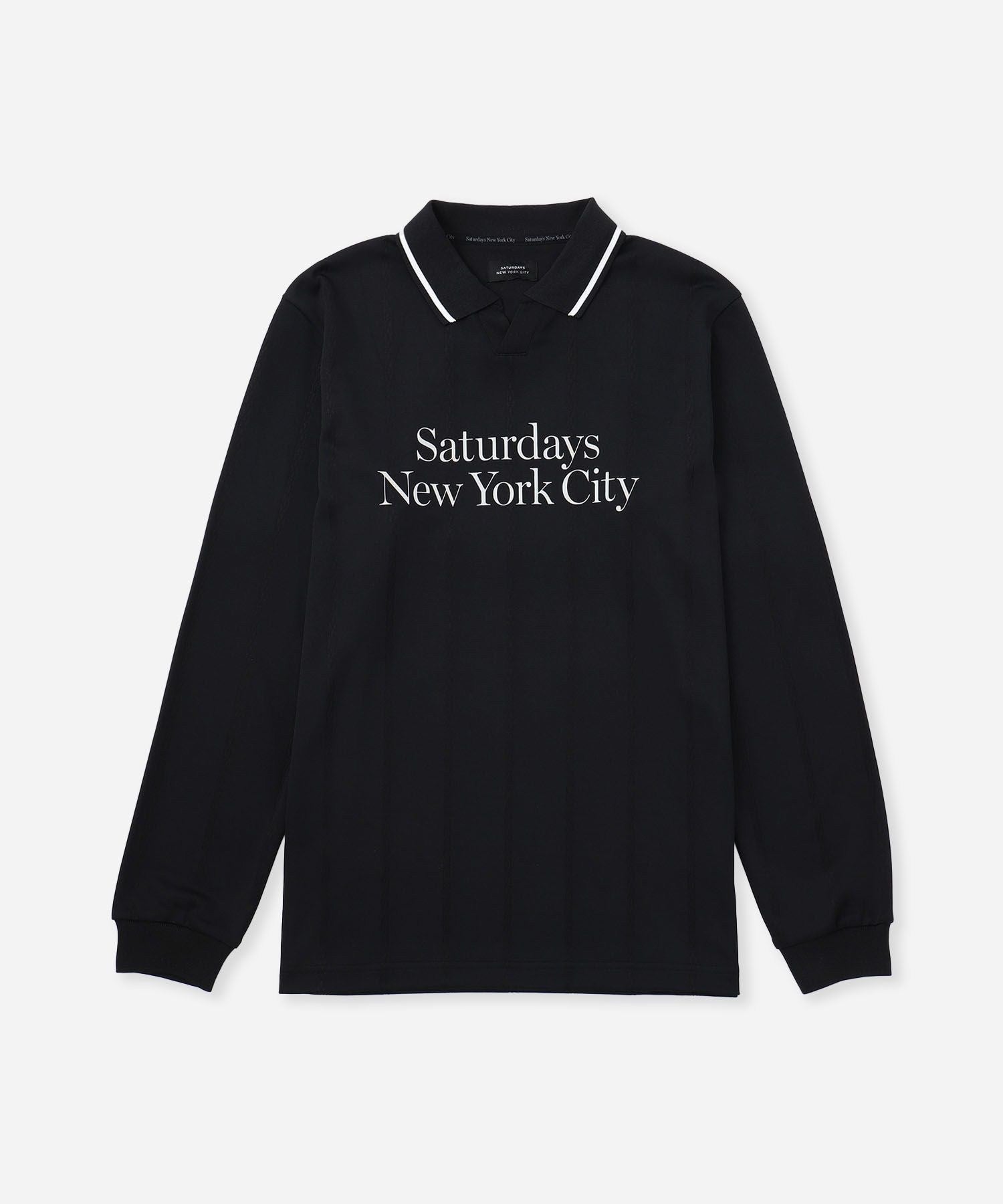 PE Stripe Jacquard LS Shirt