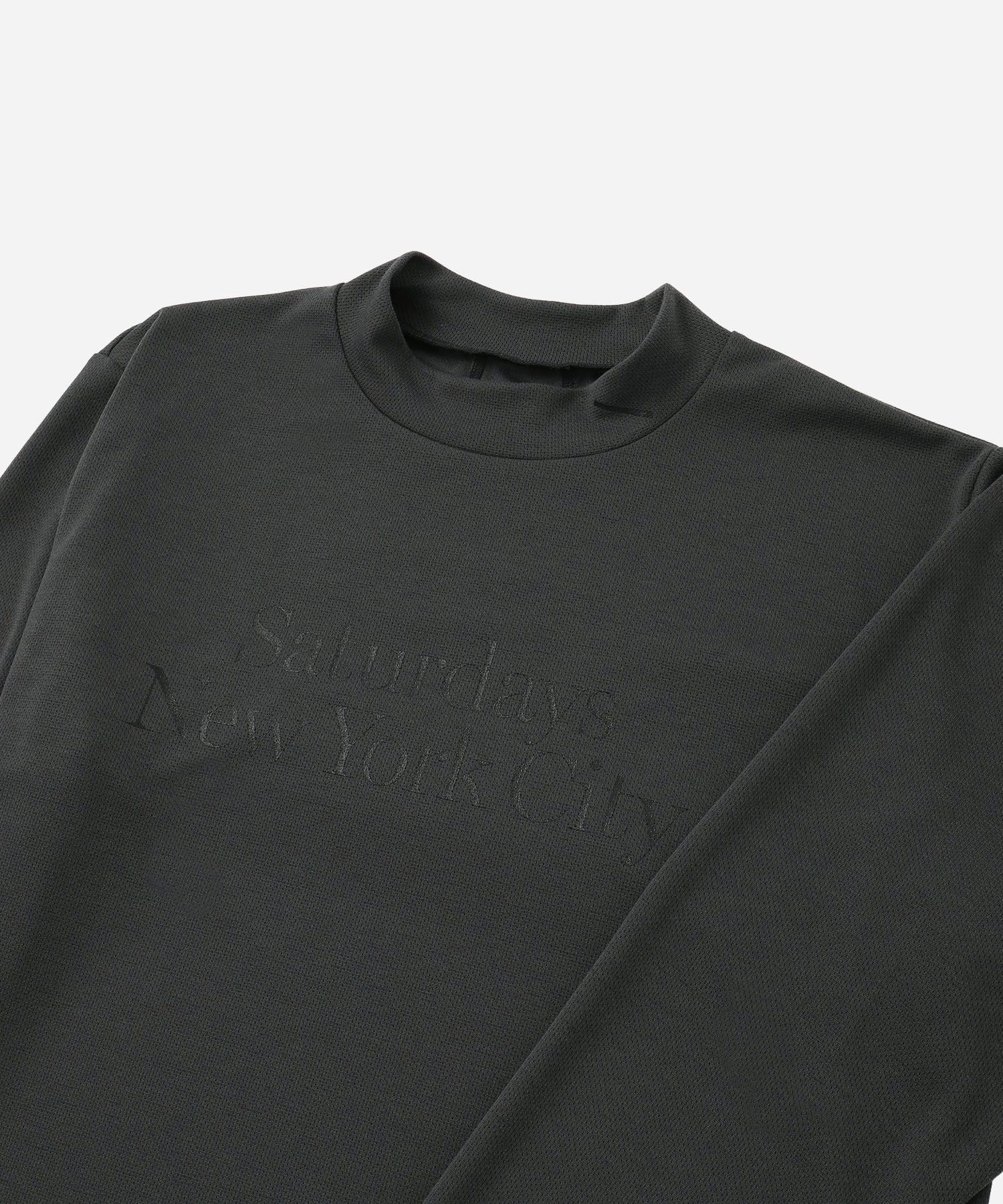 3D Tricot Half Zip LS Shirt