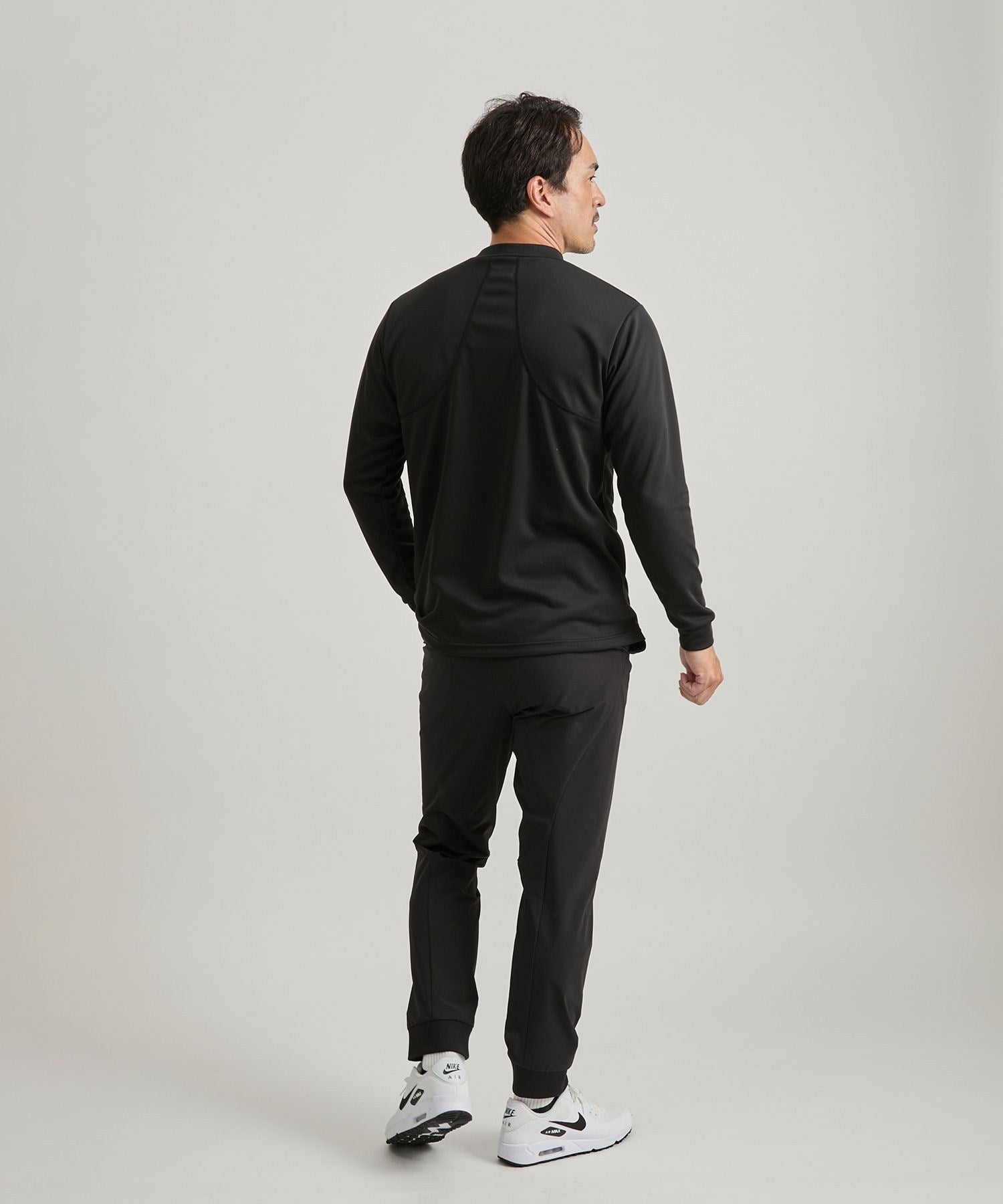 3D Tricot Half Zip LS Shirt