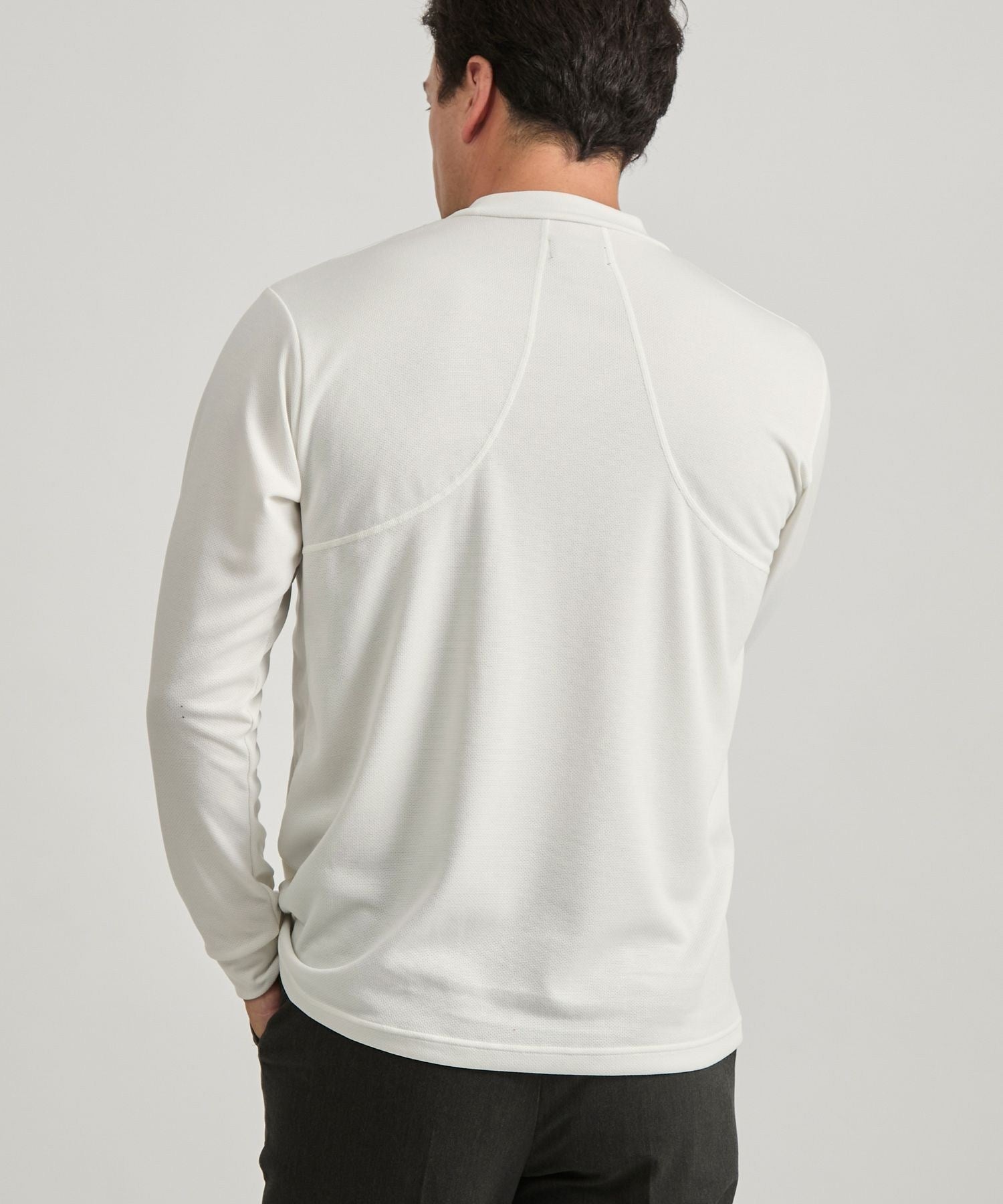 3D Tricot Half Zip LS Shirt