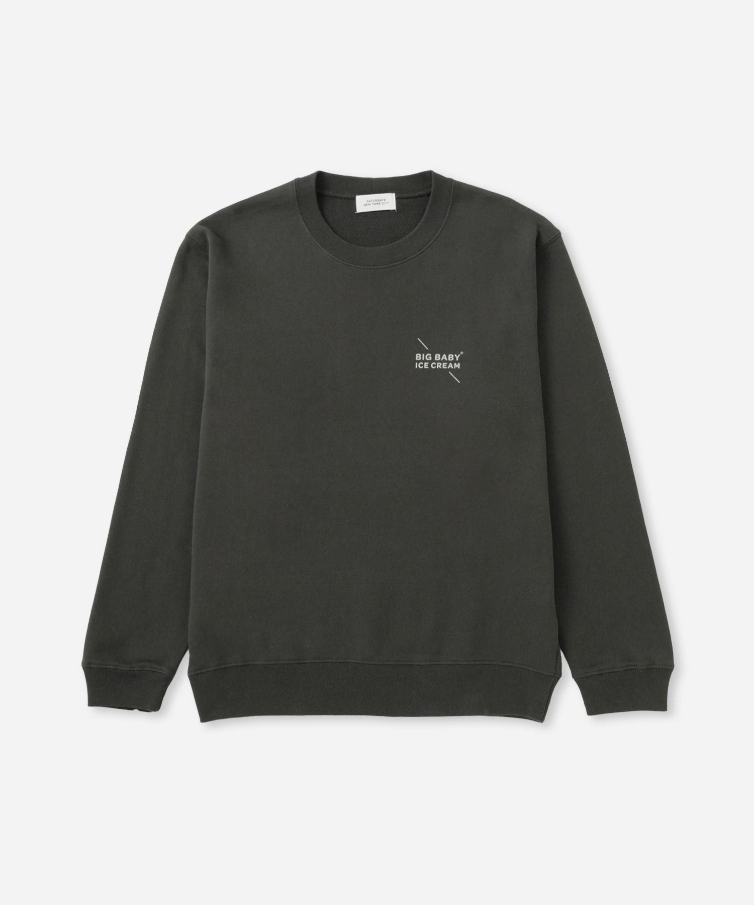 洋楽 the start it BIG BABY ICE CREAM x Saturdays NYC B Slash Sweatshirt | Saturdays