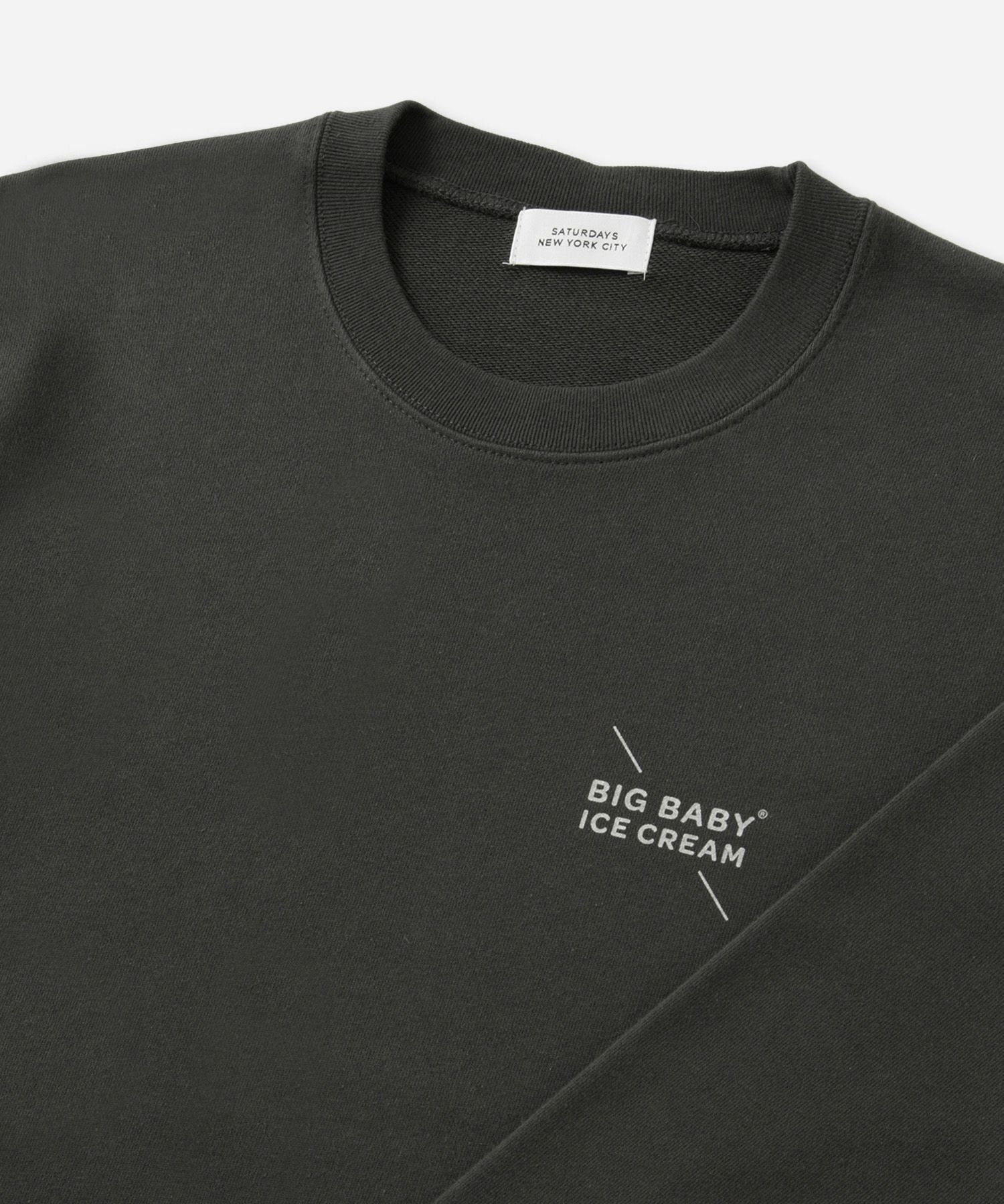 BIG BABY ICE CREAM x Saturdays NYC B Slash Sweatshirt