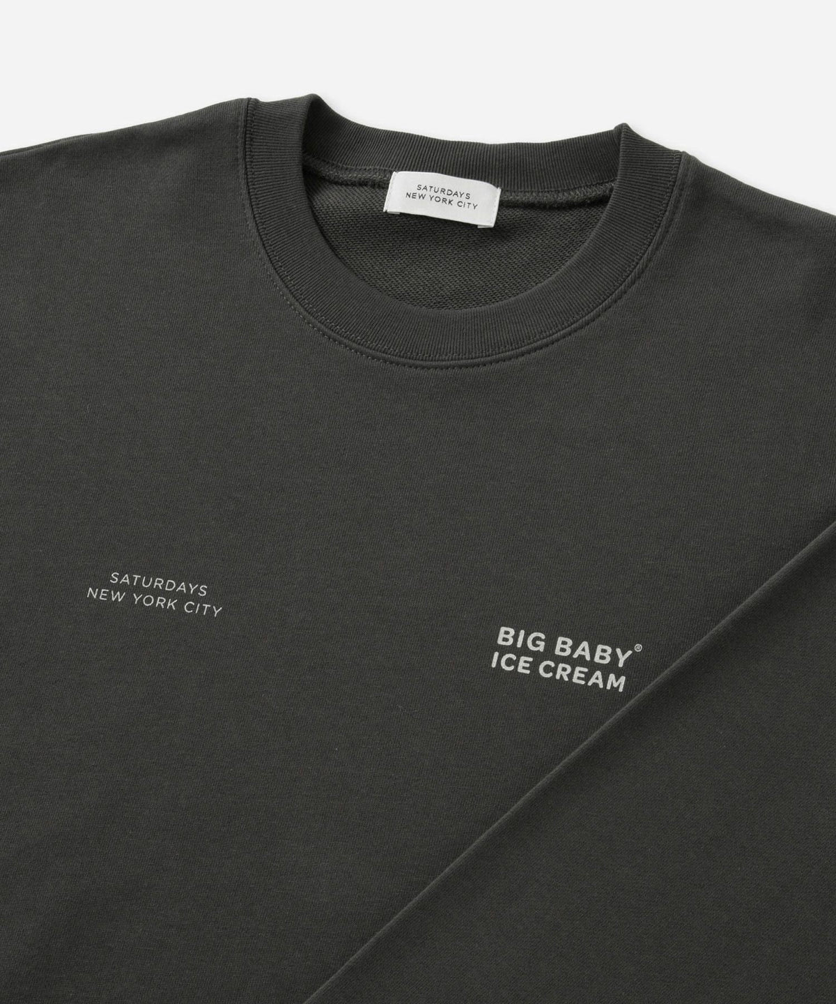 BIG BABY ICE CREAM x Saturdays NYC ICE Sweatshirt