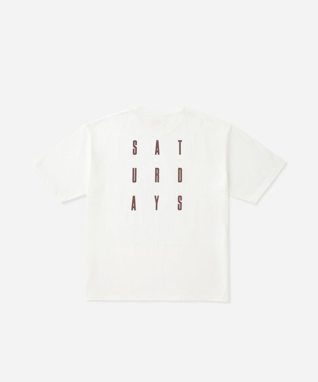 SATURDAYS Arrangement SS T-Shirt