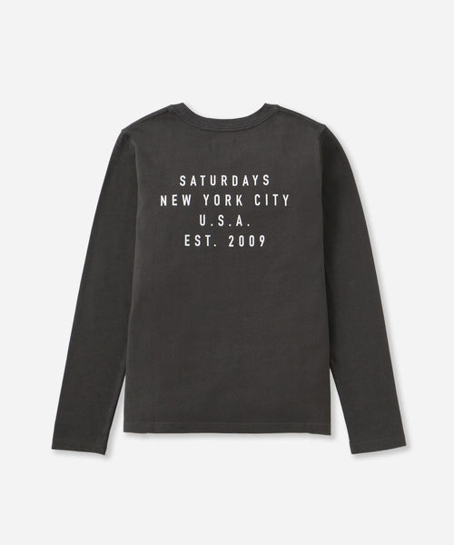 Standard Long Sleeve Tee | WOMEN | Saturdays NYC Japan
