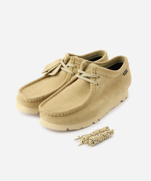 CLARKS/クラークス Wallabee Boot GTX(6.5 BLACK)｜ ビーバー