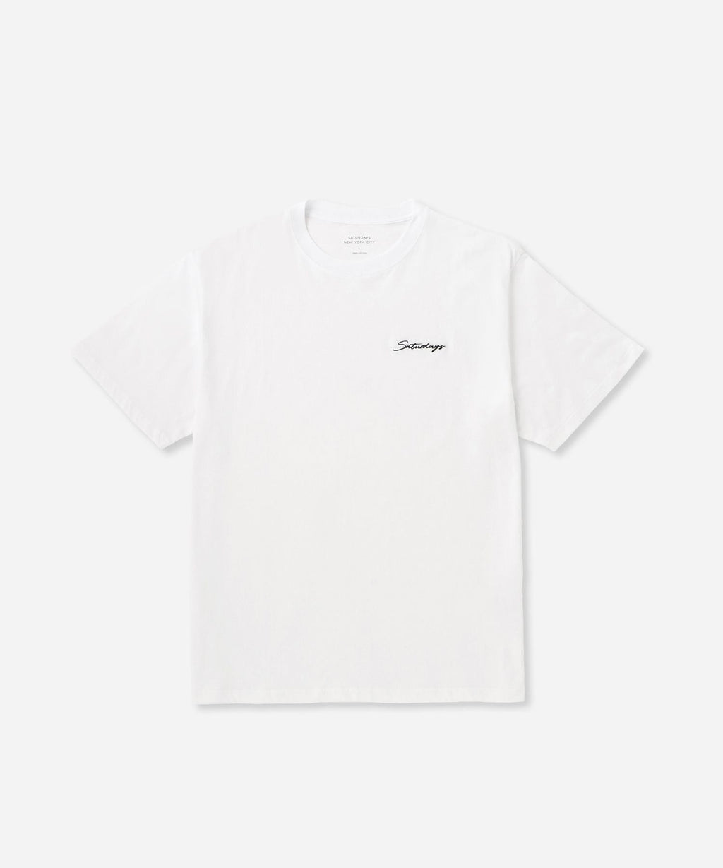 Script Emb SS Tee