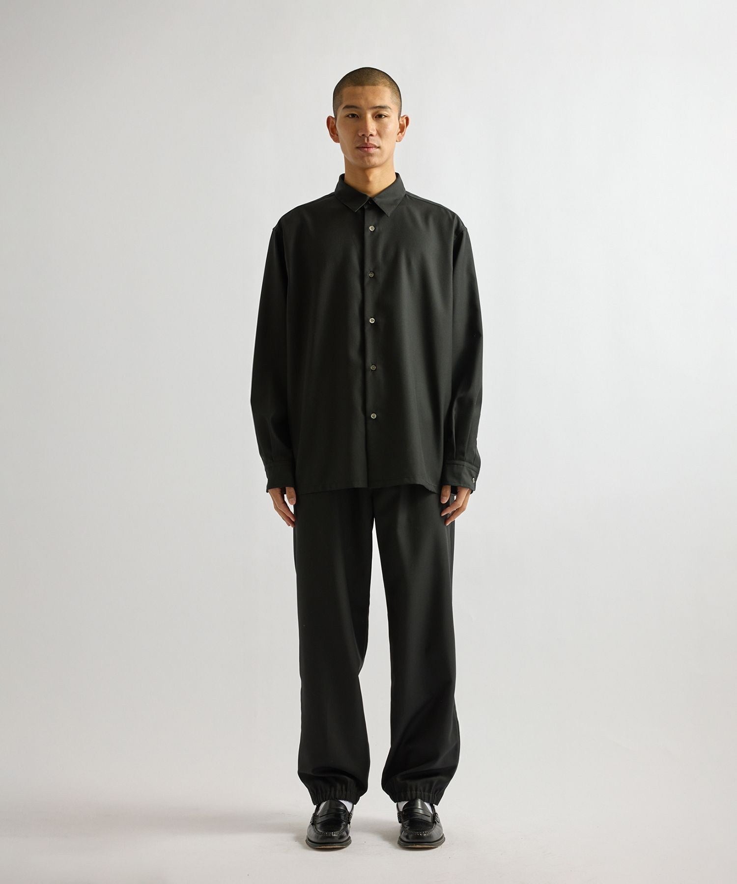 Kenmare Tropical Wool LS Shirt | Saturdays NYC Japan