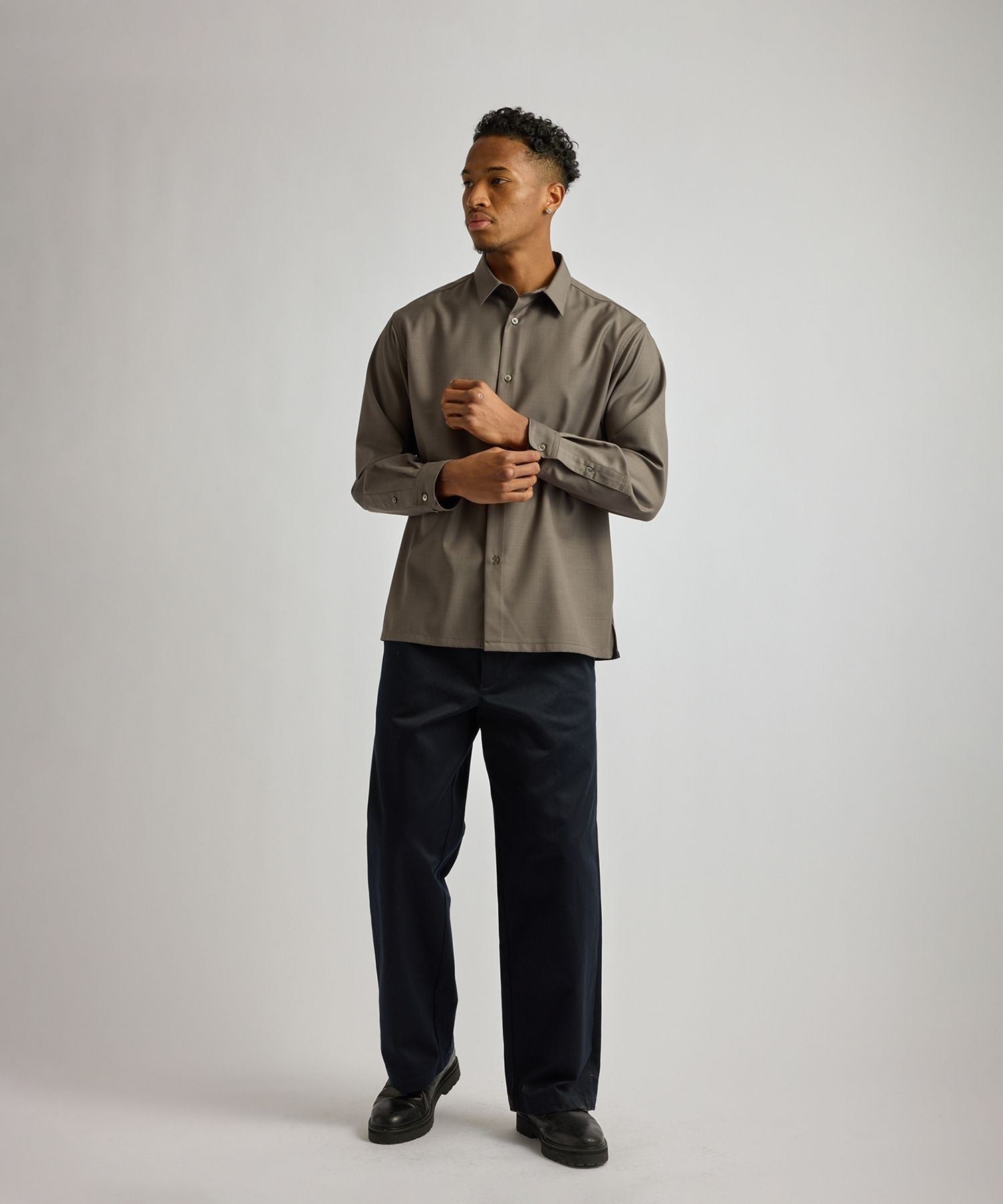 Kenmare Tropical Wool LS Shirt