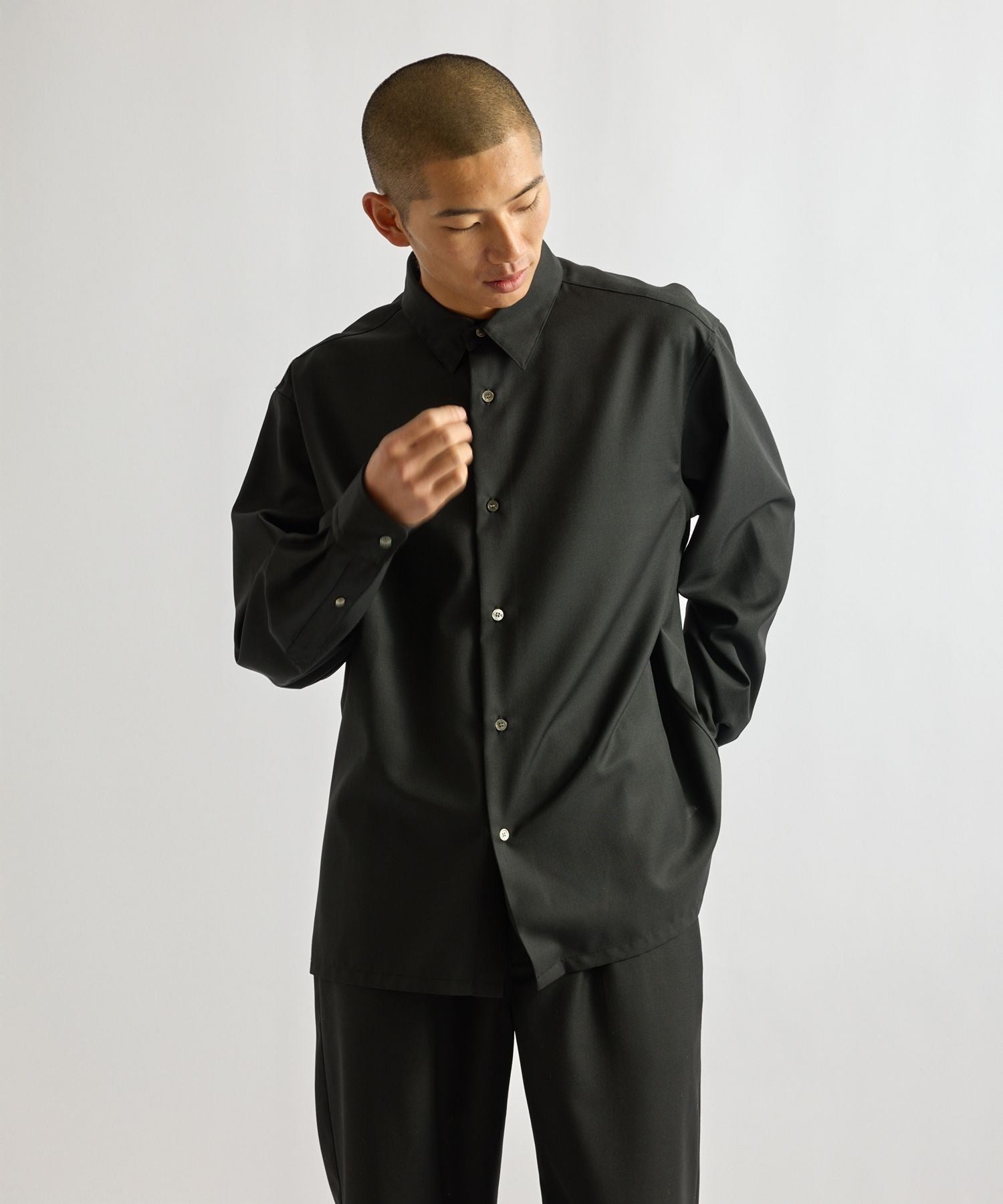 Kenmare Tropical Wool LS Shirt