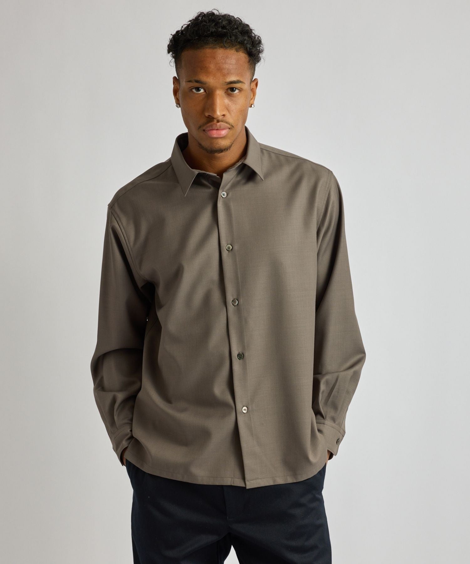 Kenmare Tropical Wool LS Shirt
