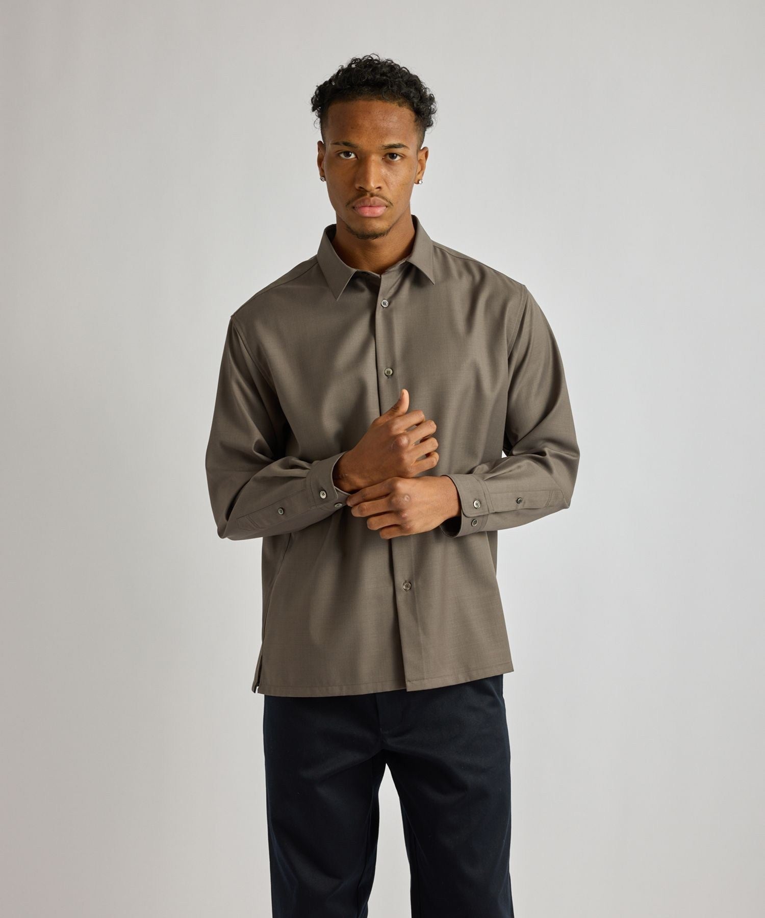 Kenmare Tropical Wool LS Shirt