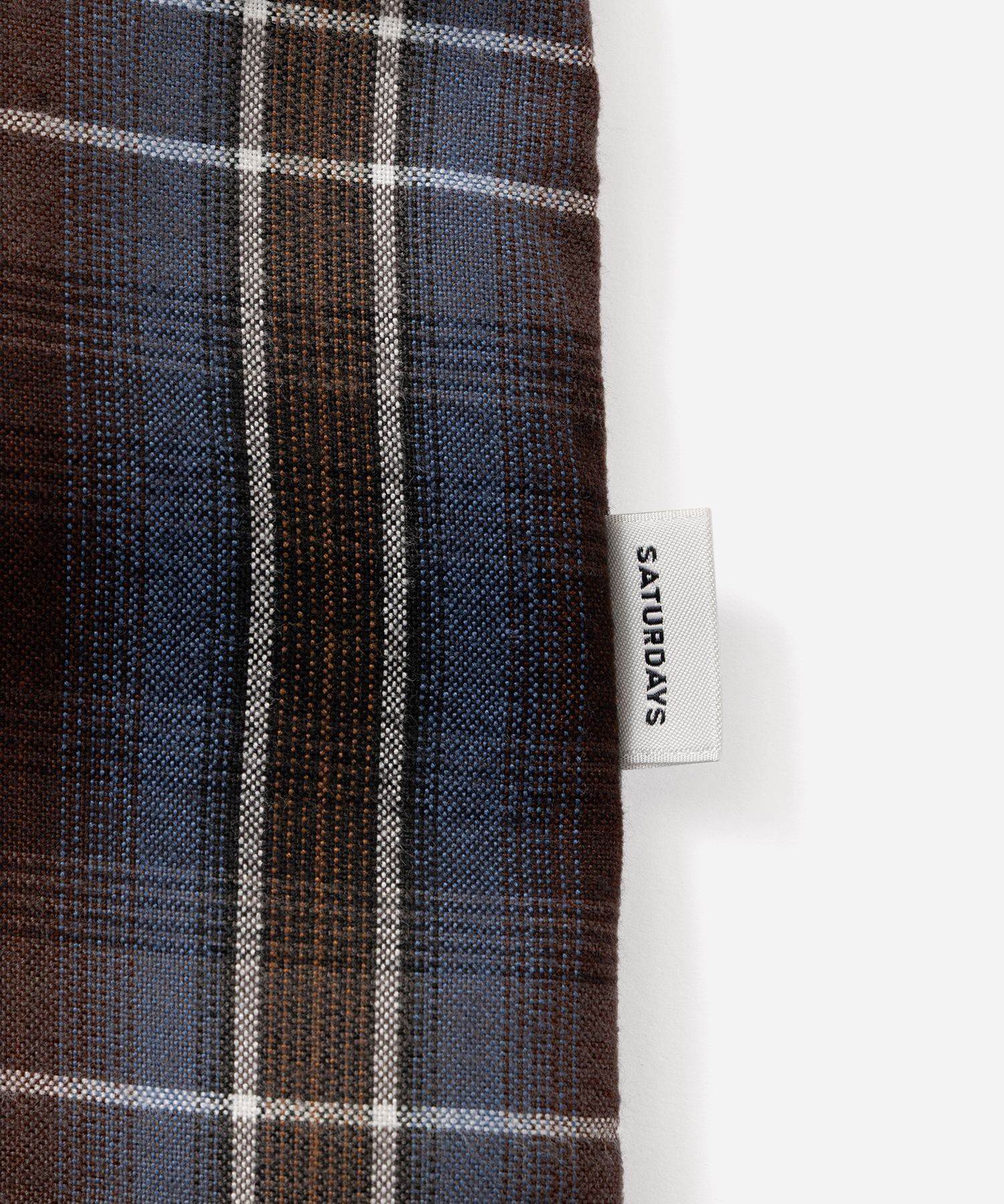 Marco Vintage Check LS Open Collar Shirt