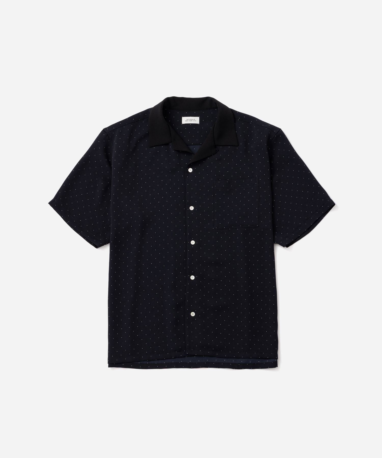 IRENE ドットシャツ Hester Dot Print Open Collar SS Shirt | Saturdays NYC Japan