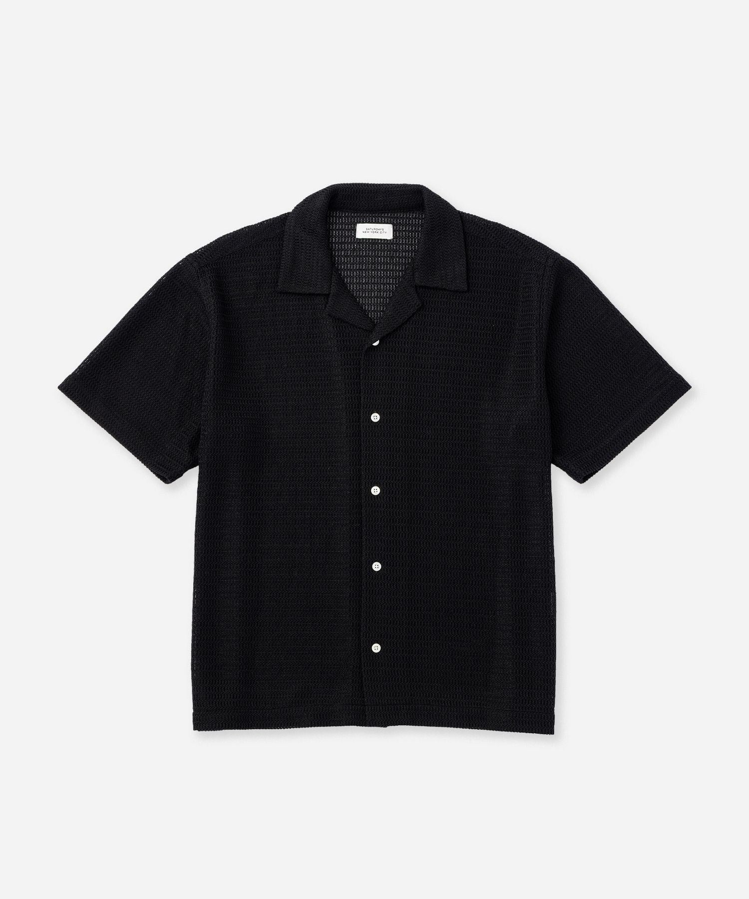 SATURDAYS NEW YORK CITY 半袖シャツ Canty Lace SS Shirt | Saturdays NYC Japan
