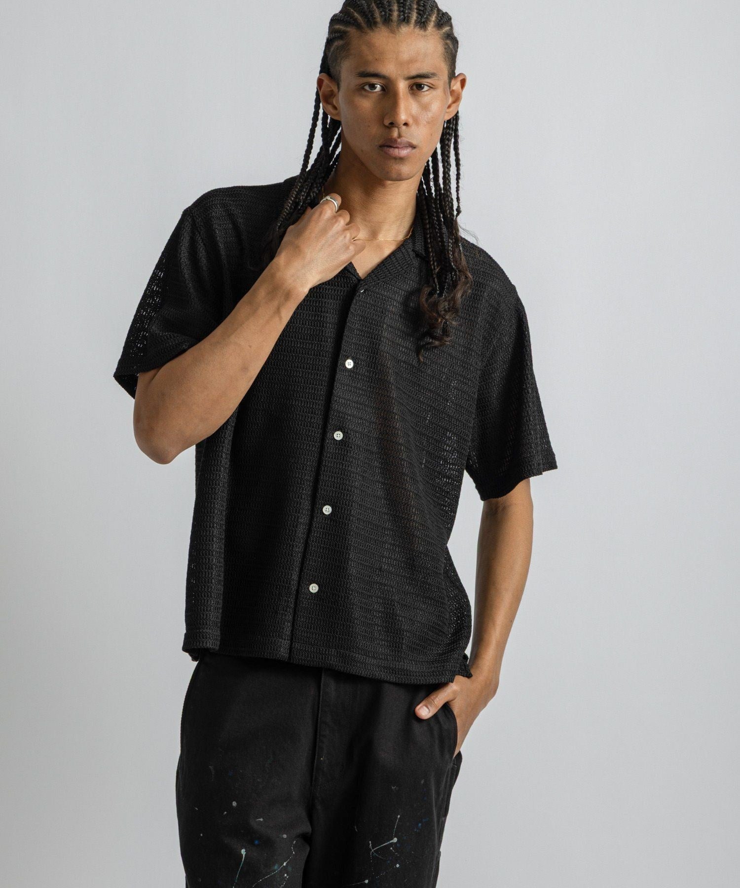 Canty Lace SS Shirt | Saturdays NYC Japan