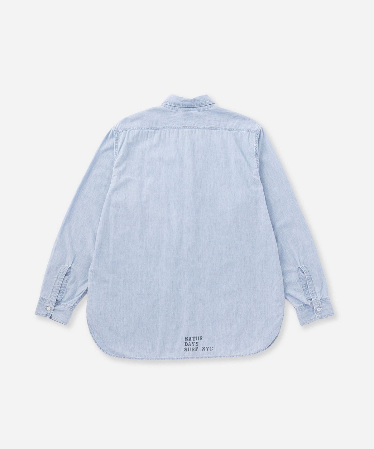 orSlow x Saturdays NYC RELAX FIT CHAMBRAY WORK SHIRT