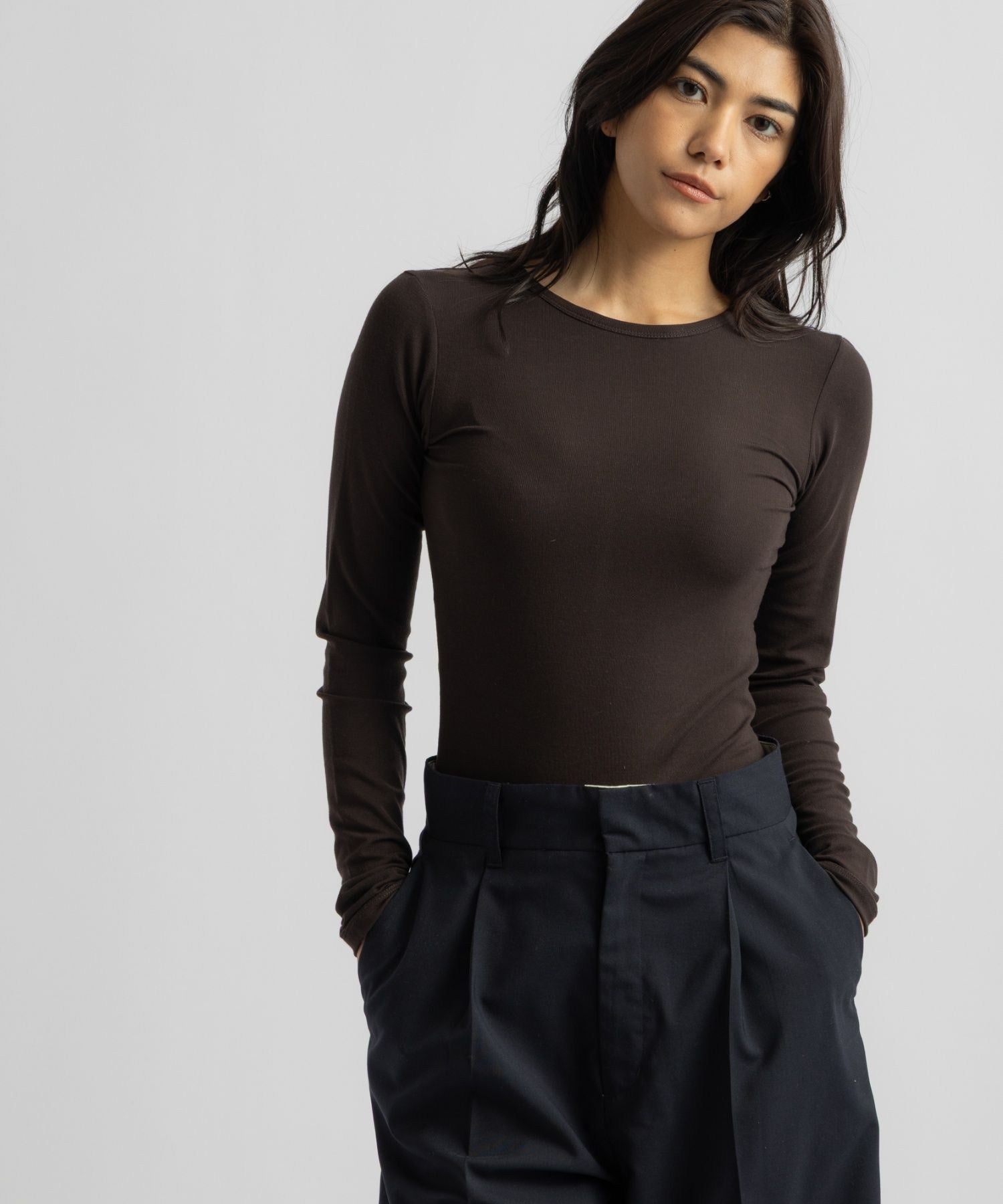 Steff Fitted LS Top  | WOMEN