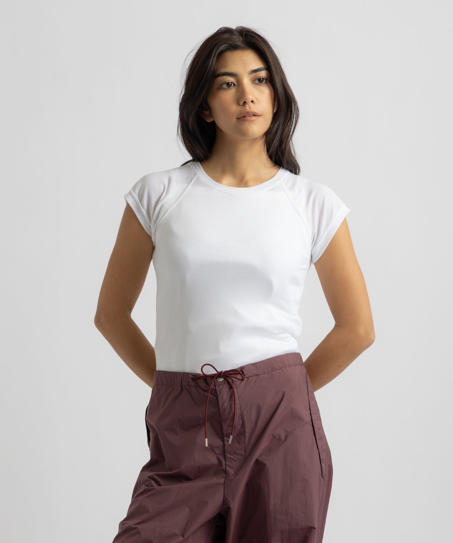 Bree Capped Sleeve Tee  | WOMEN