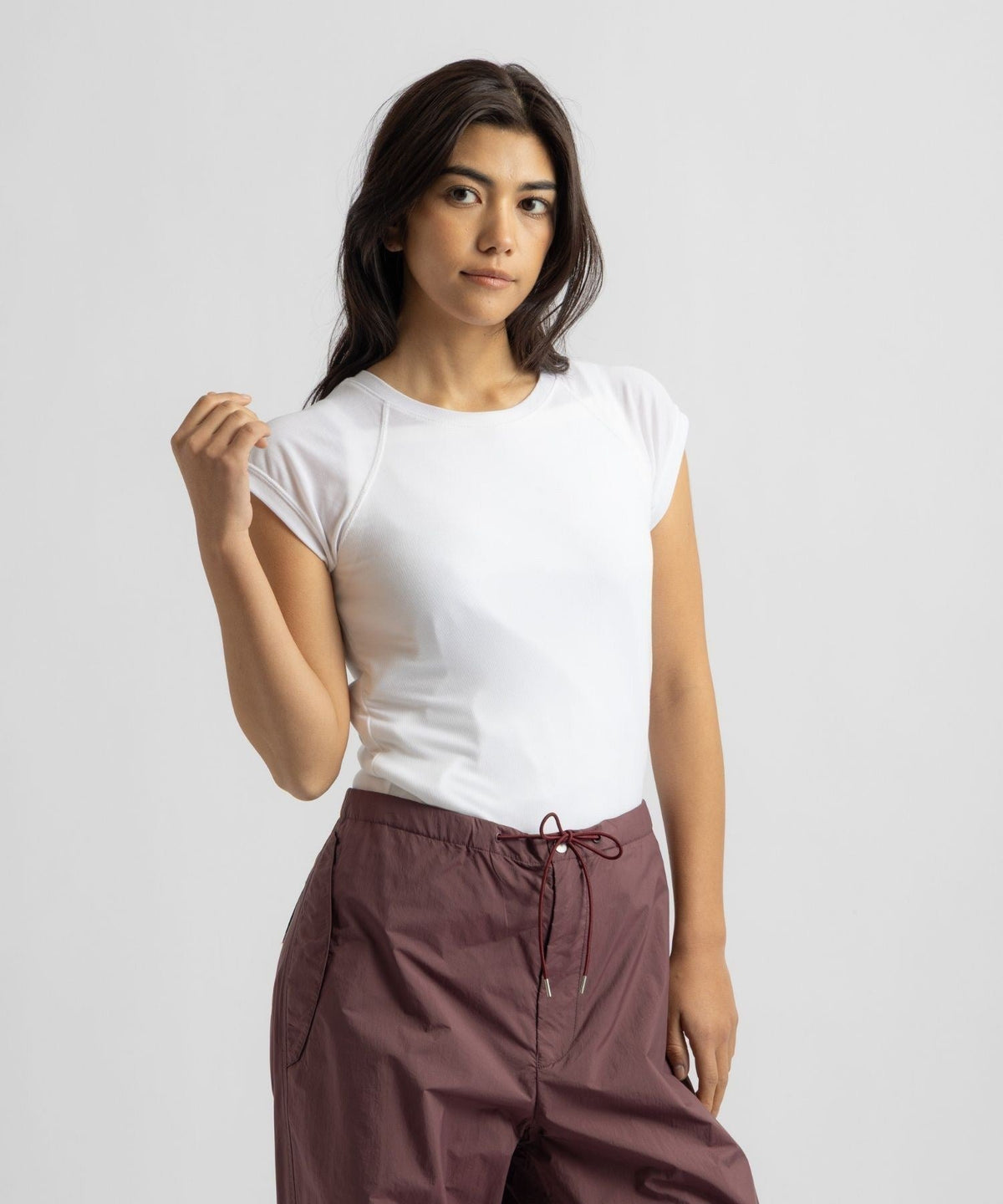 Bree Capped Sleeve Tee  | WOMEN