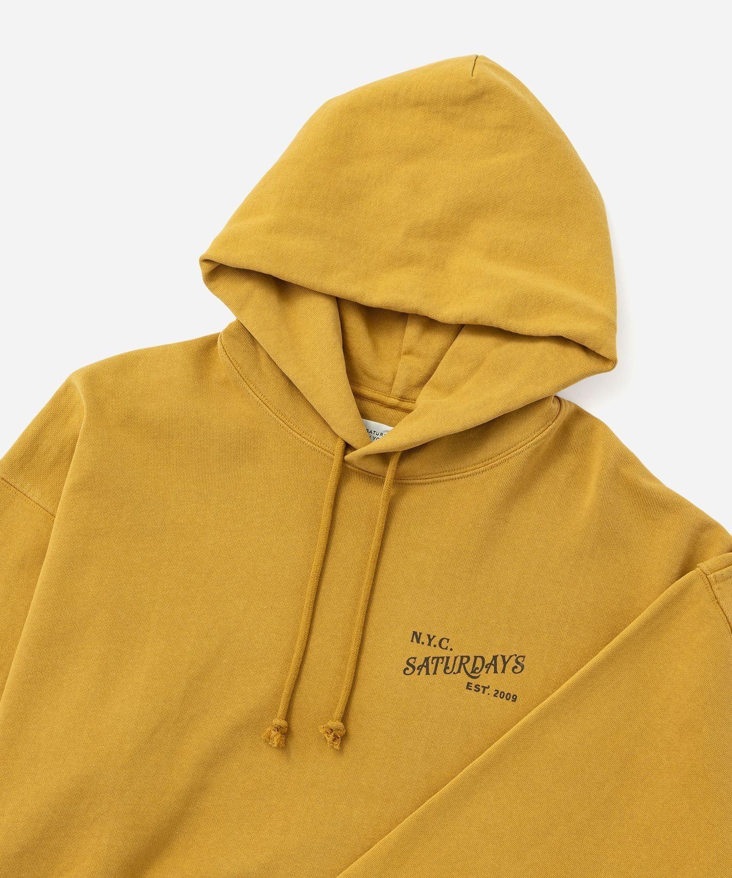 Warren Vintage Serif Relaxed Hoodie