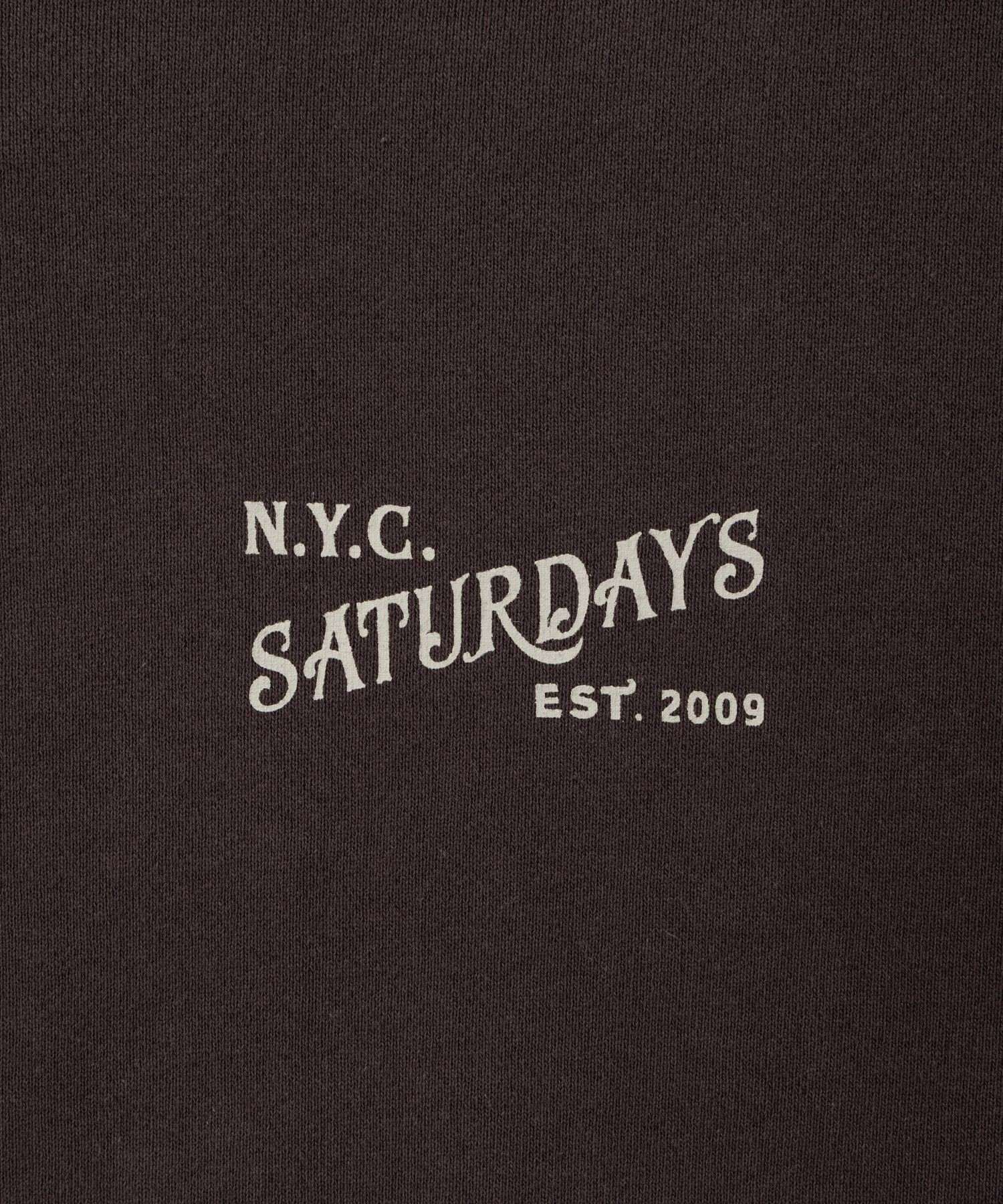 Warren Vintage Serif Relaxed Hoodie