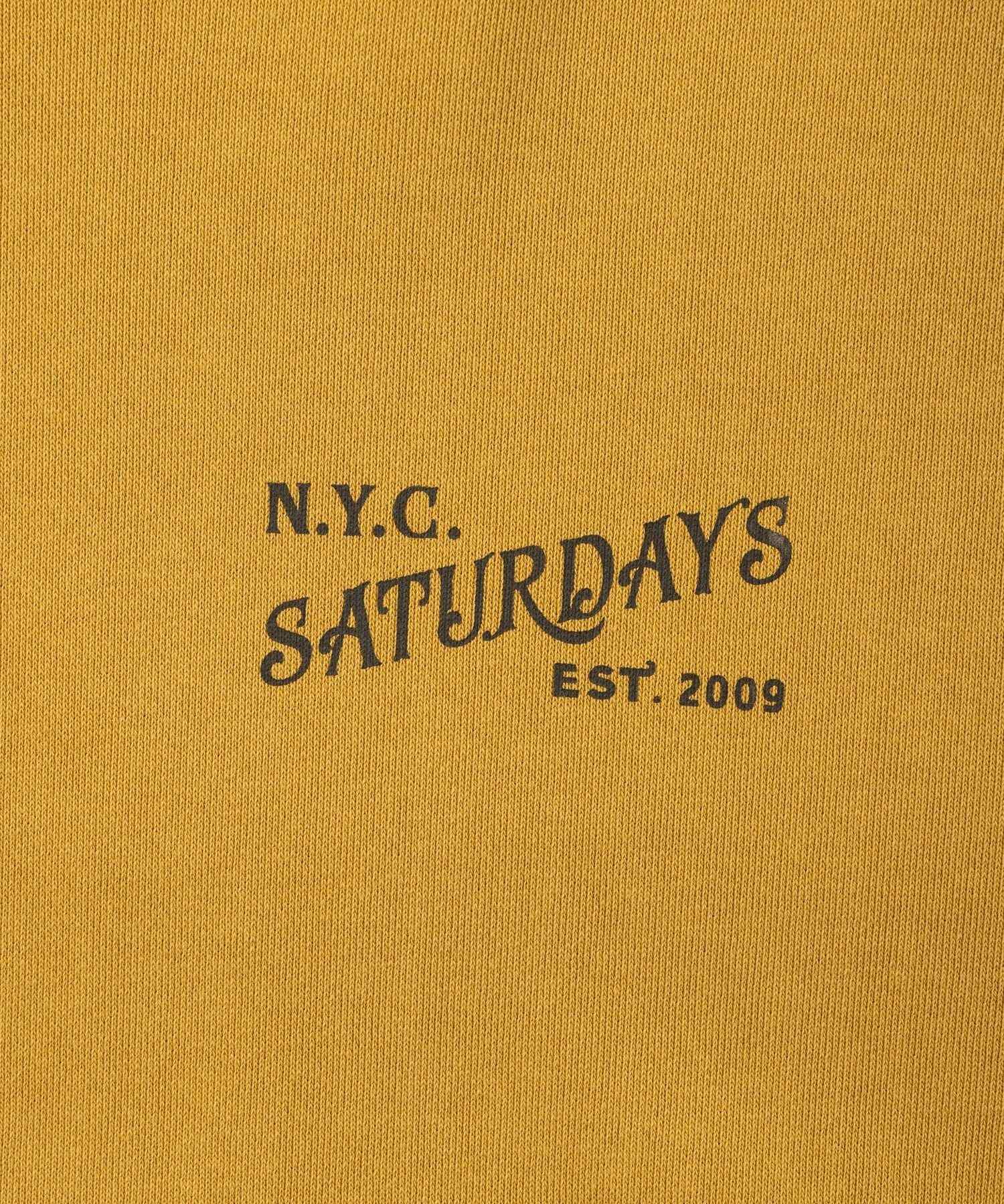 Warren Vintage Serif Relaxed Hoodie