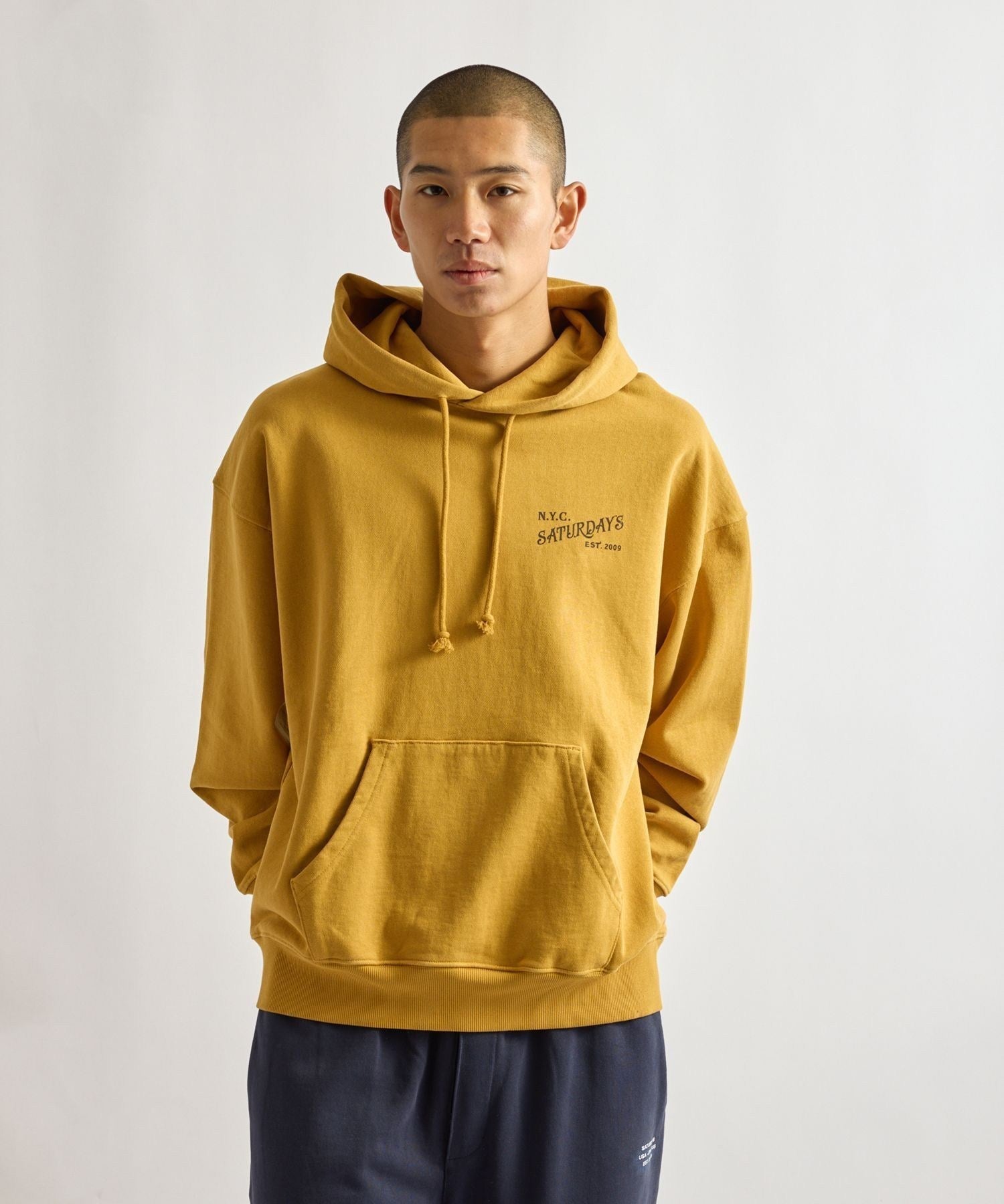 Warren Vintage Serif Relaxed Hoodie