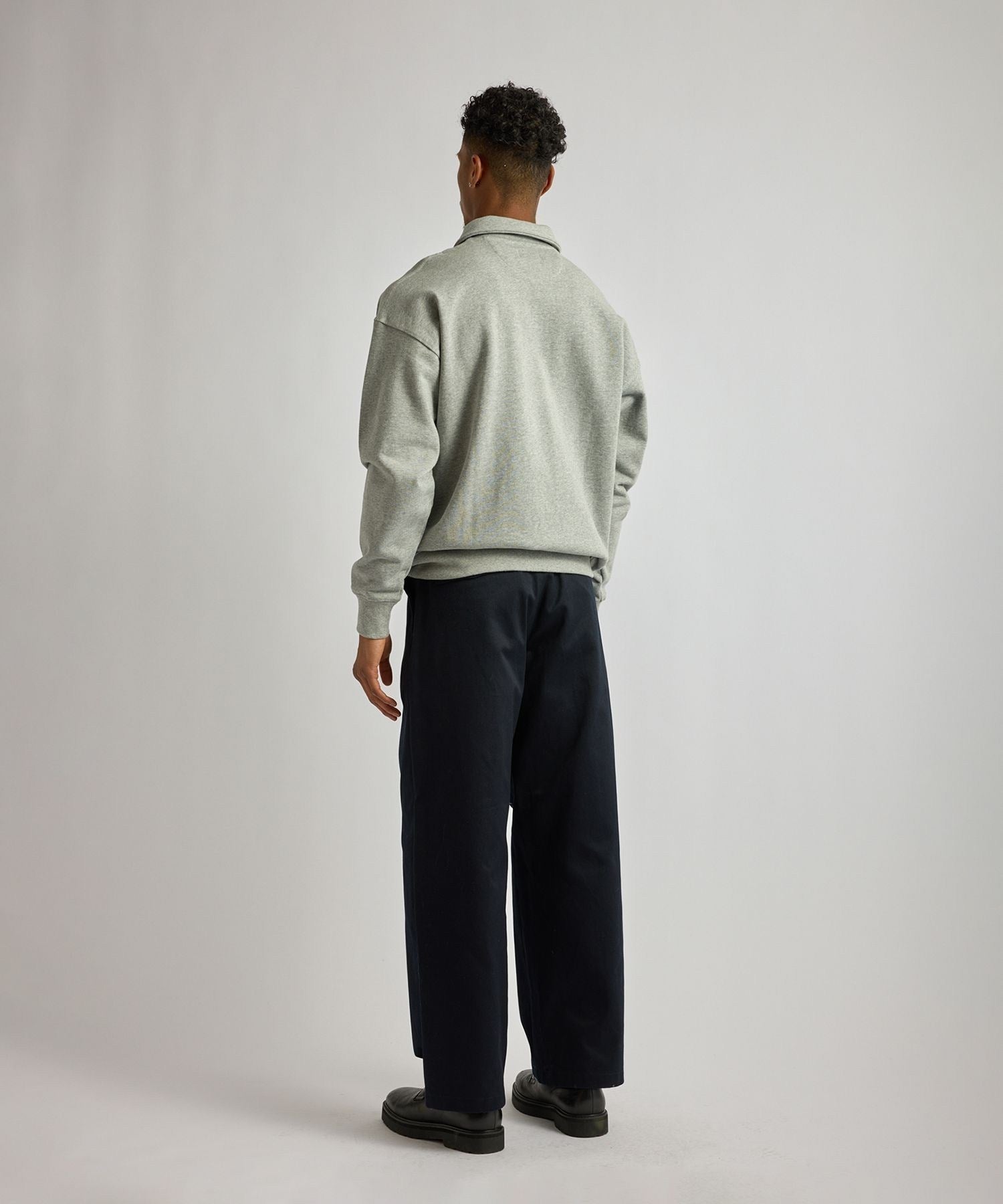 Mott Relaxed Quarter Zip Sweatshirt