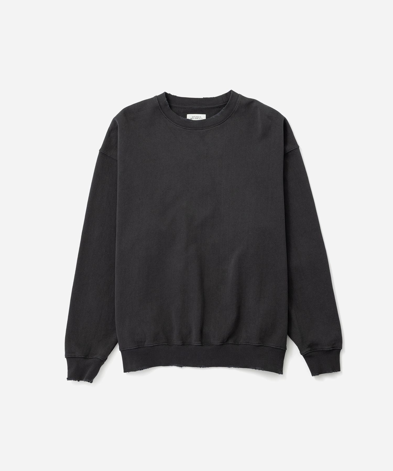 Bowery Garment Dyed Slash Sweatshirt