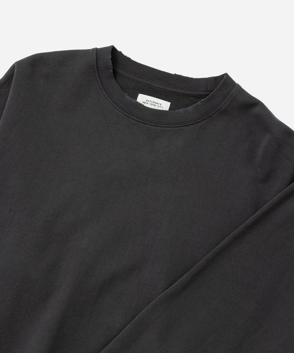 Bowery Garment Dyed Slash Sweatshirt