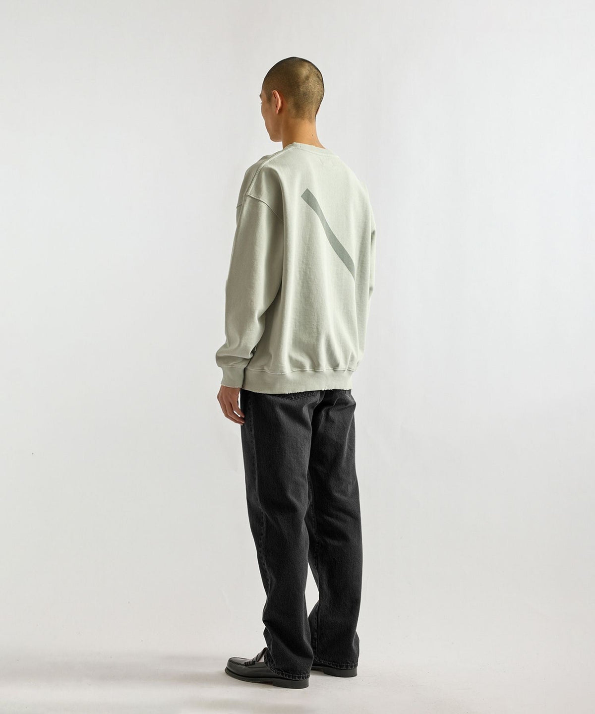 Bowery Garment Dyed Slash Sweatshirt