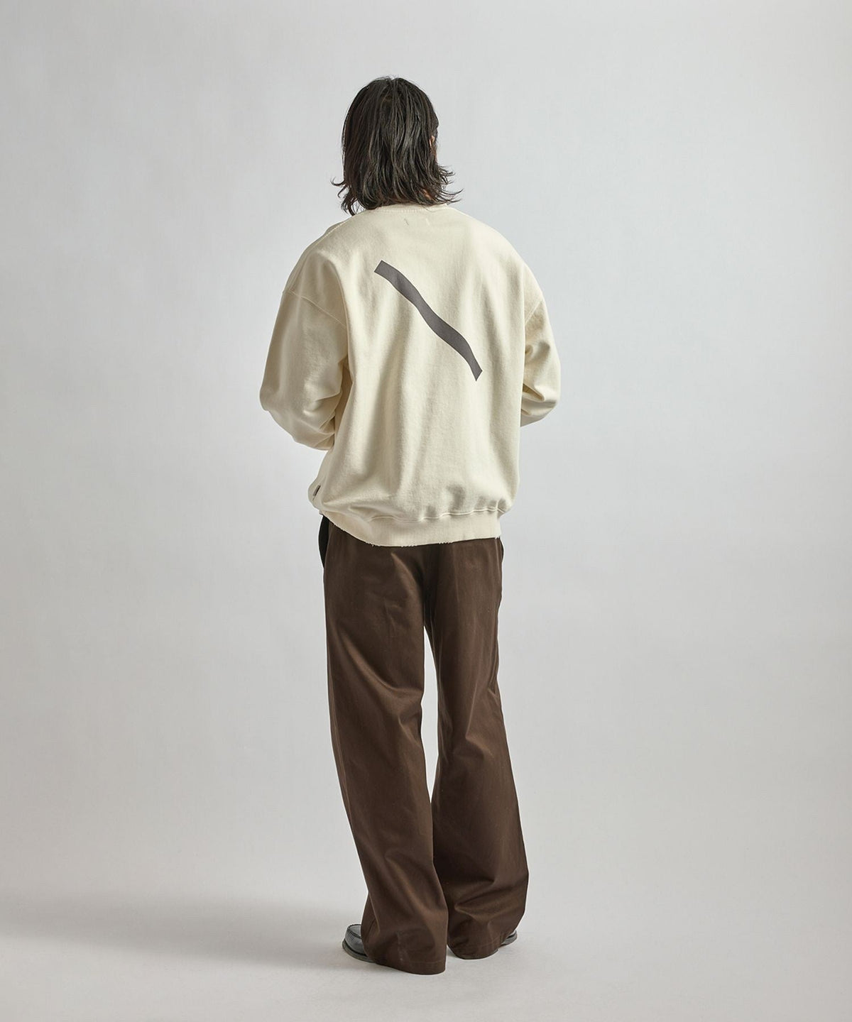 Bowery Garment Dyed Slash Sweatshirt