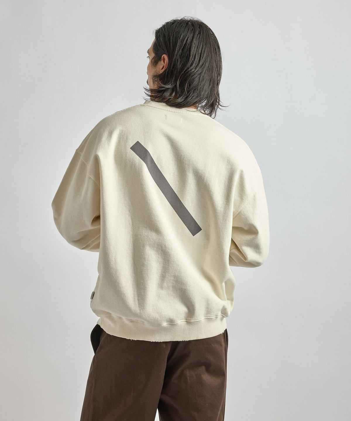 Bowery Garment Dyed Slash Sweatshirt