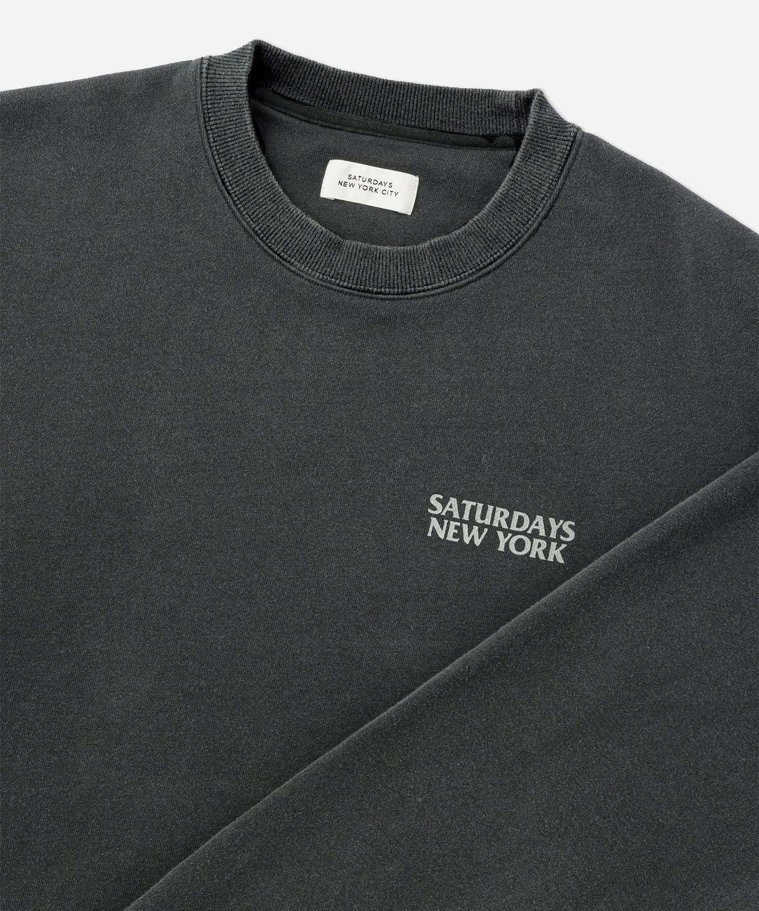 Ari Relaxed Ozone Washed Sweatshirt