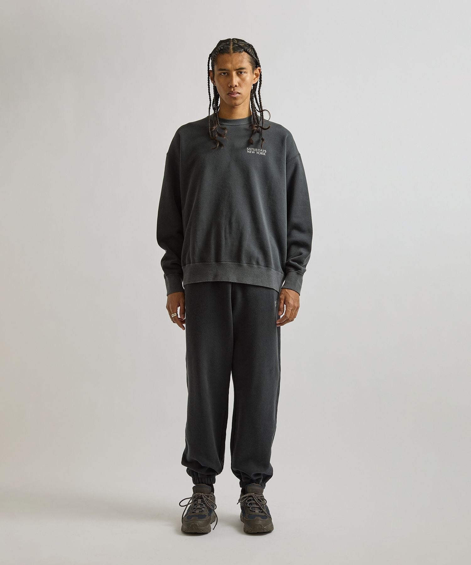Ari Relaxed Ozone Washed Sweatshirt