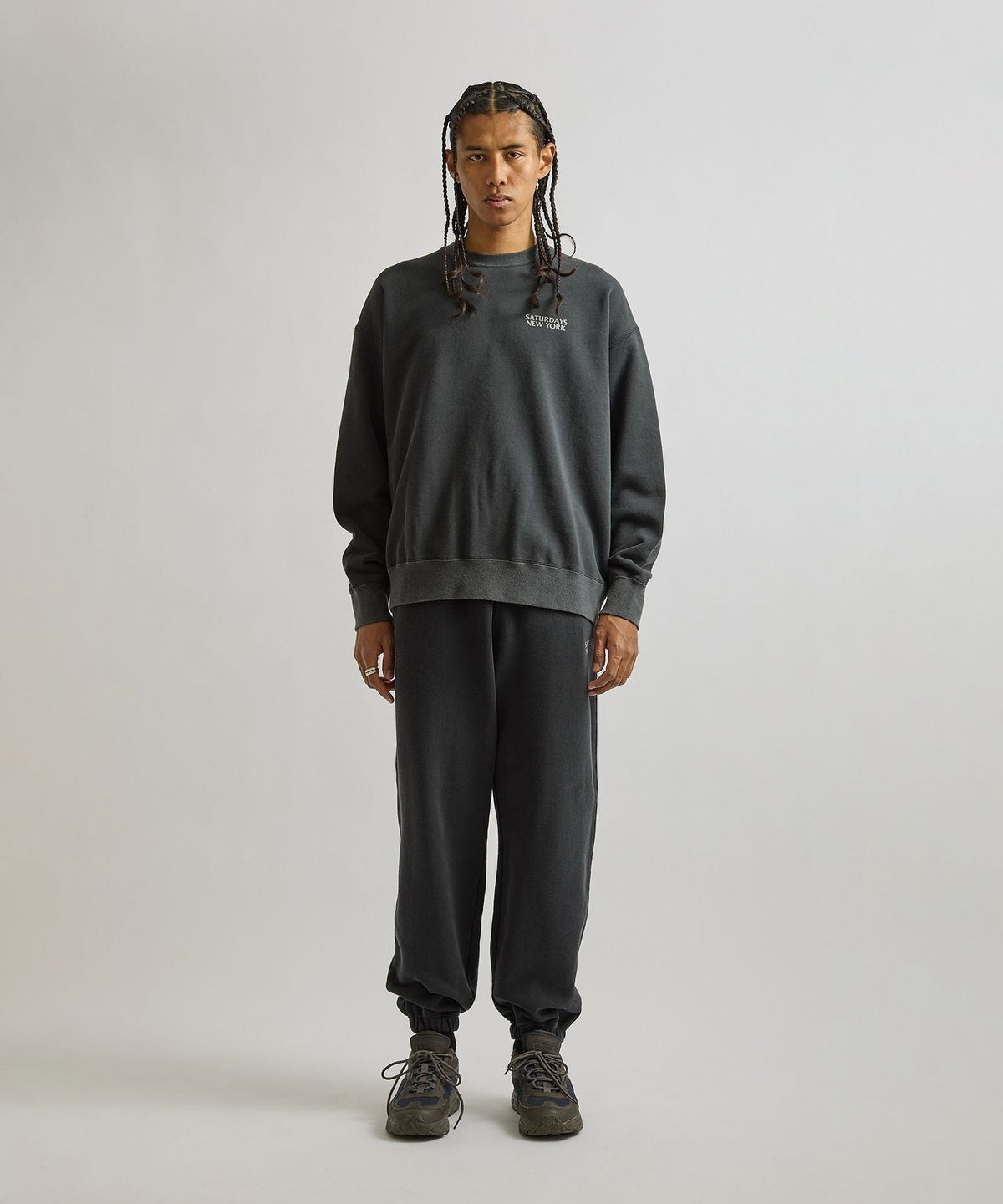 Ari Relaxed Ozone Washed Sweatshirt