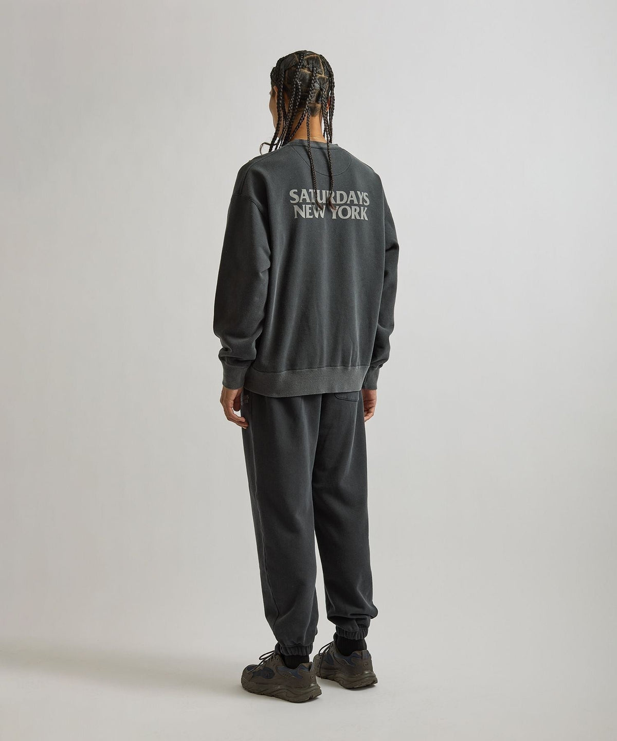 Ari Relaxed Ozone Washed Sweatshirt