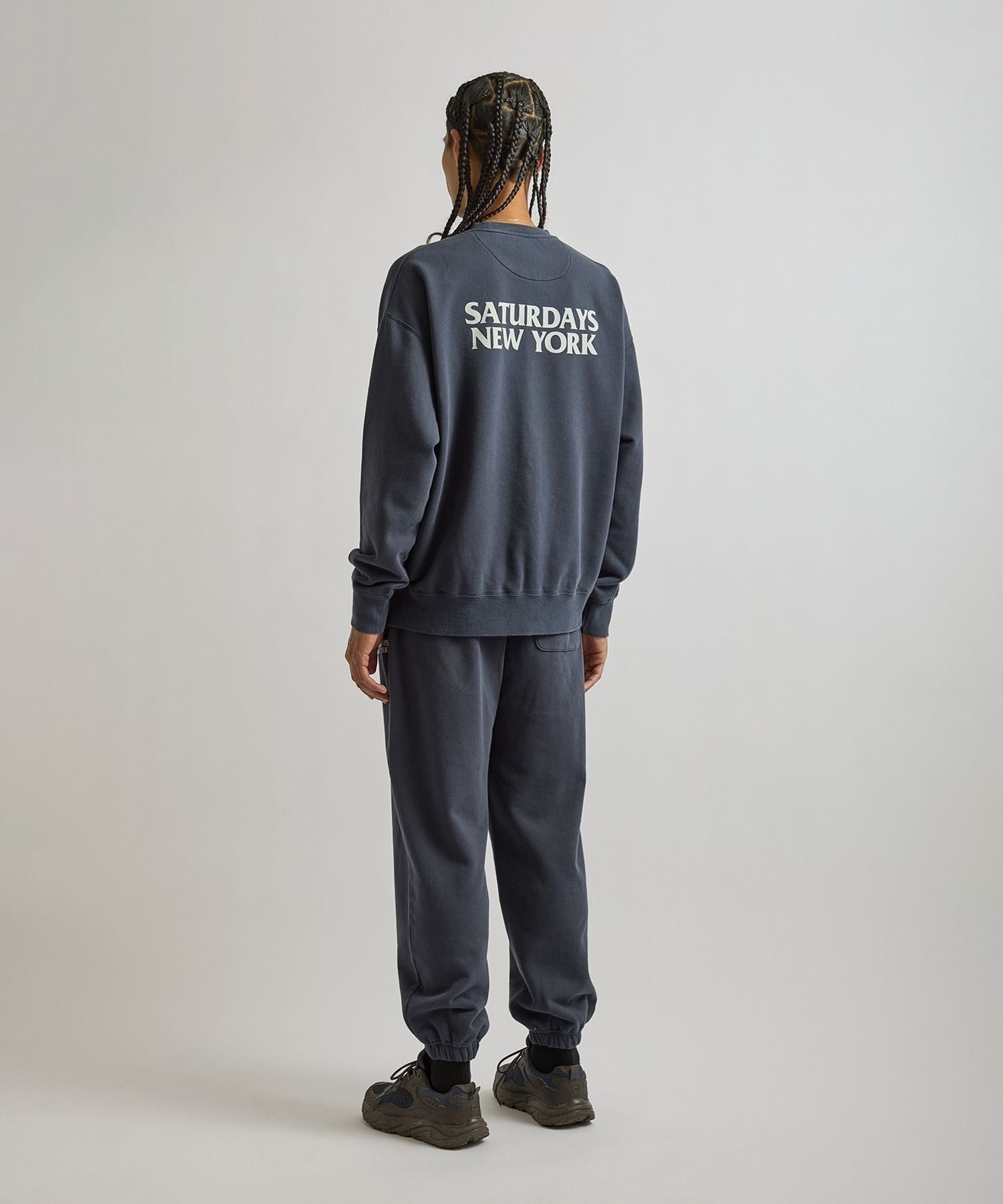 Ari Relaxed Ozone Washed Sweatshirt