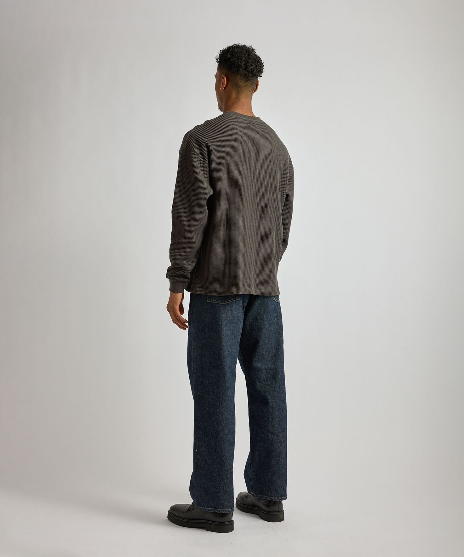 Alex Heavy Waffle Relaxed LS Tee