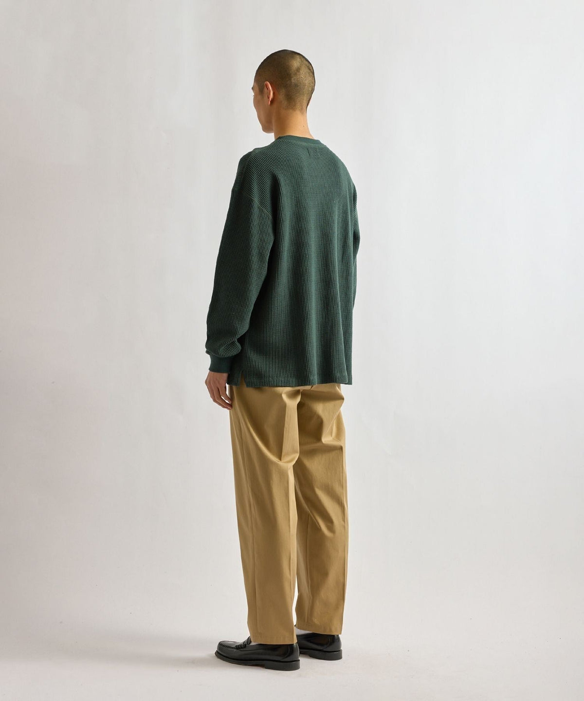 Alex Heavy Waffle Relaxed LS Tee
