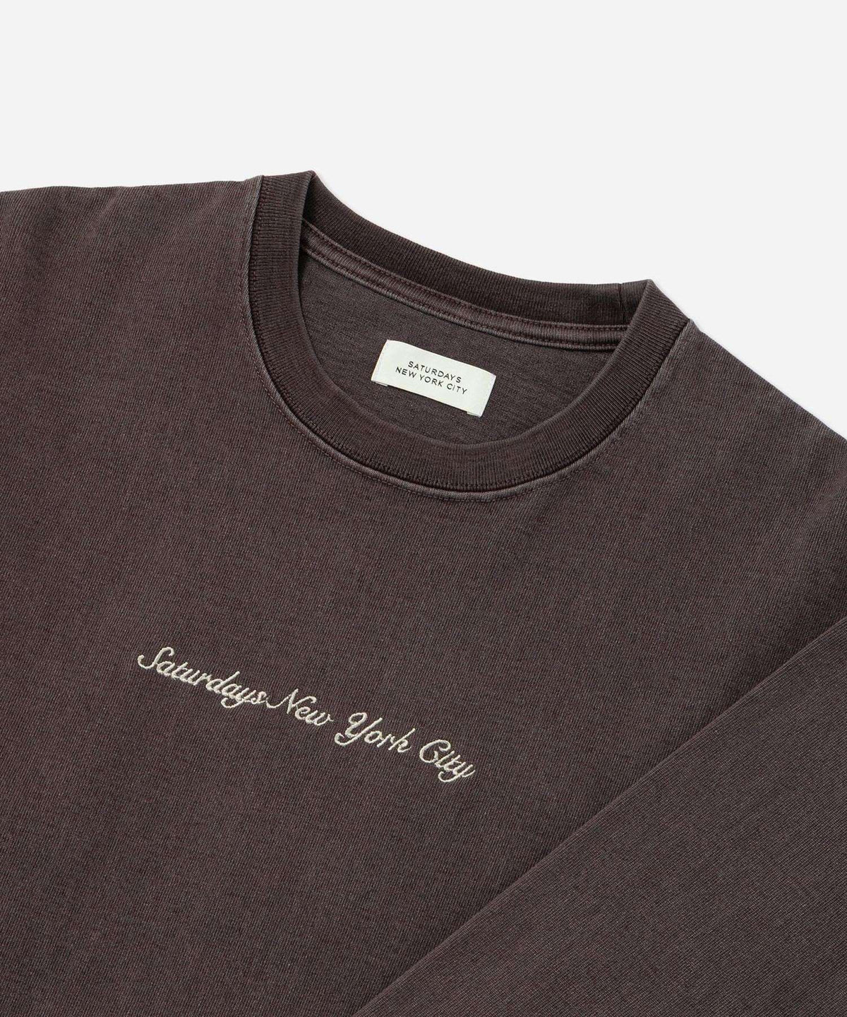 Max Weight Pigment Dyed LS T-Shirt