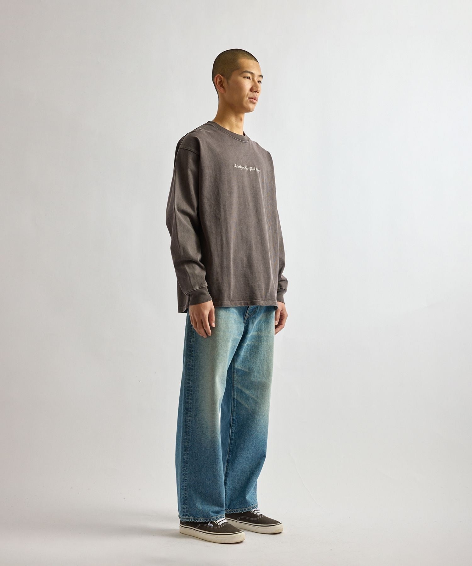 Max Weight Pigment Dyed LS T-Shirt